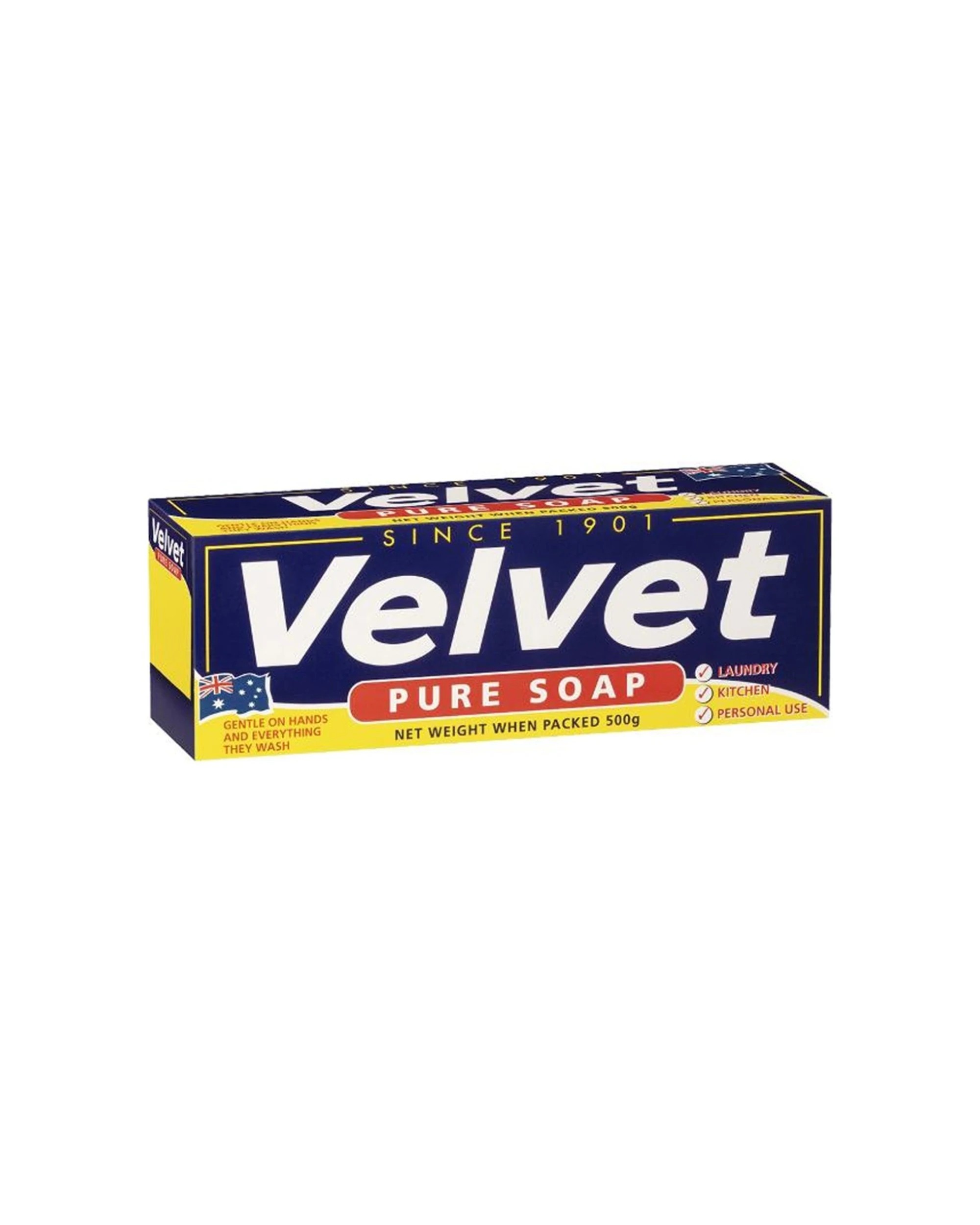 2 Velvet 12PK 4PC Cleaning Soap For Laundry Kitchen Personal Use 500g - Assorted, 2 of 4