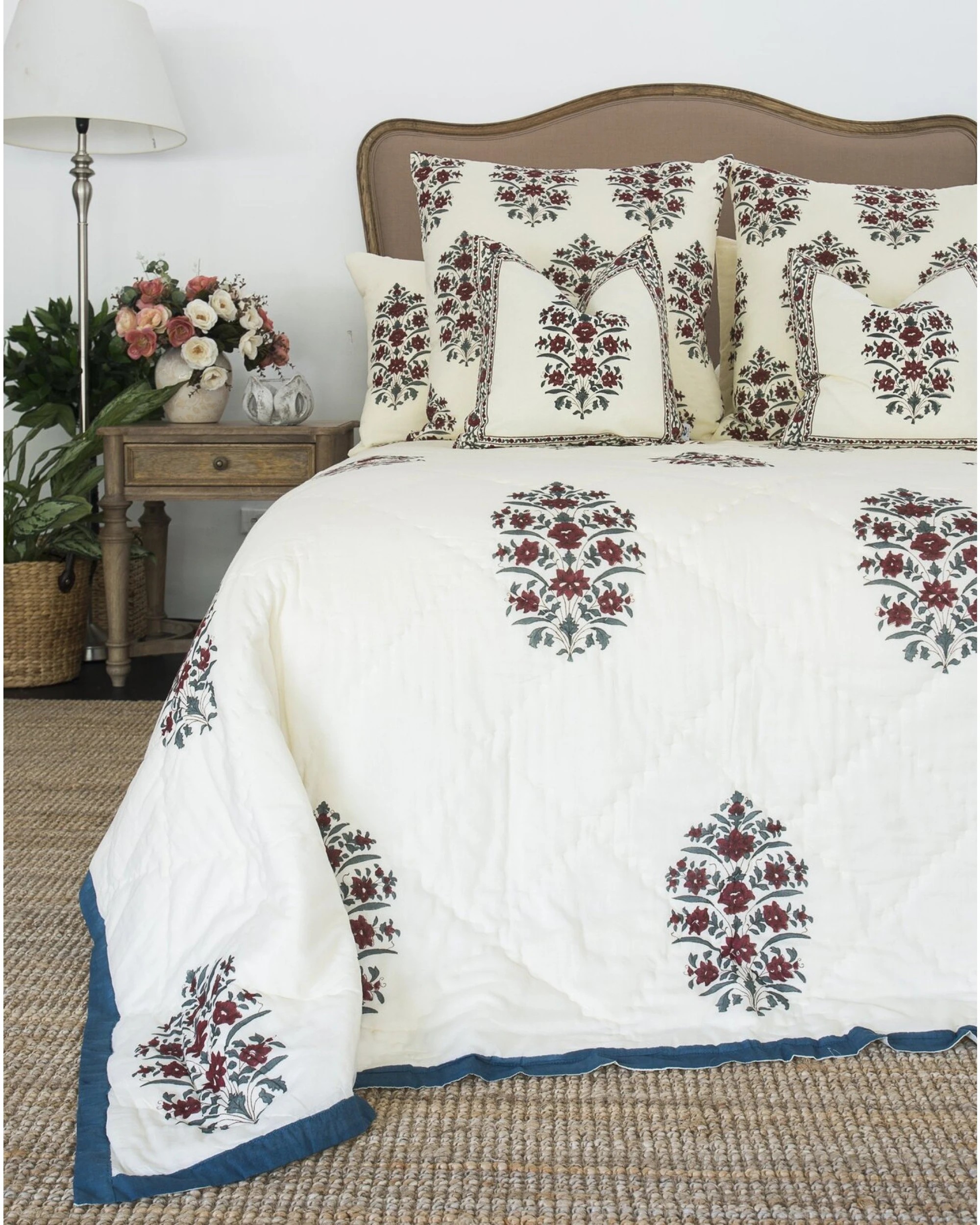 1 Kolka Gulbahar Quilt - Ruby (Queen - 210 cm x 210 cm) - Queen Bed, 1 of 3