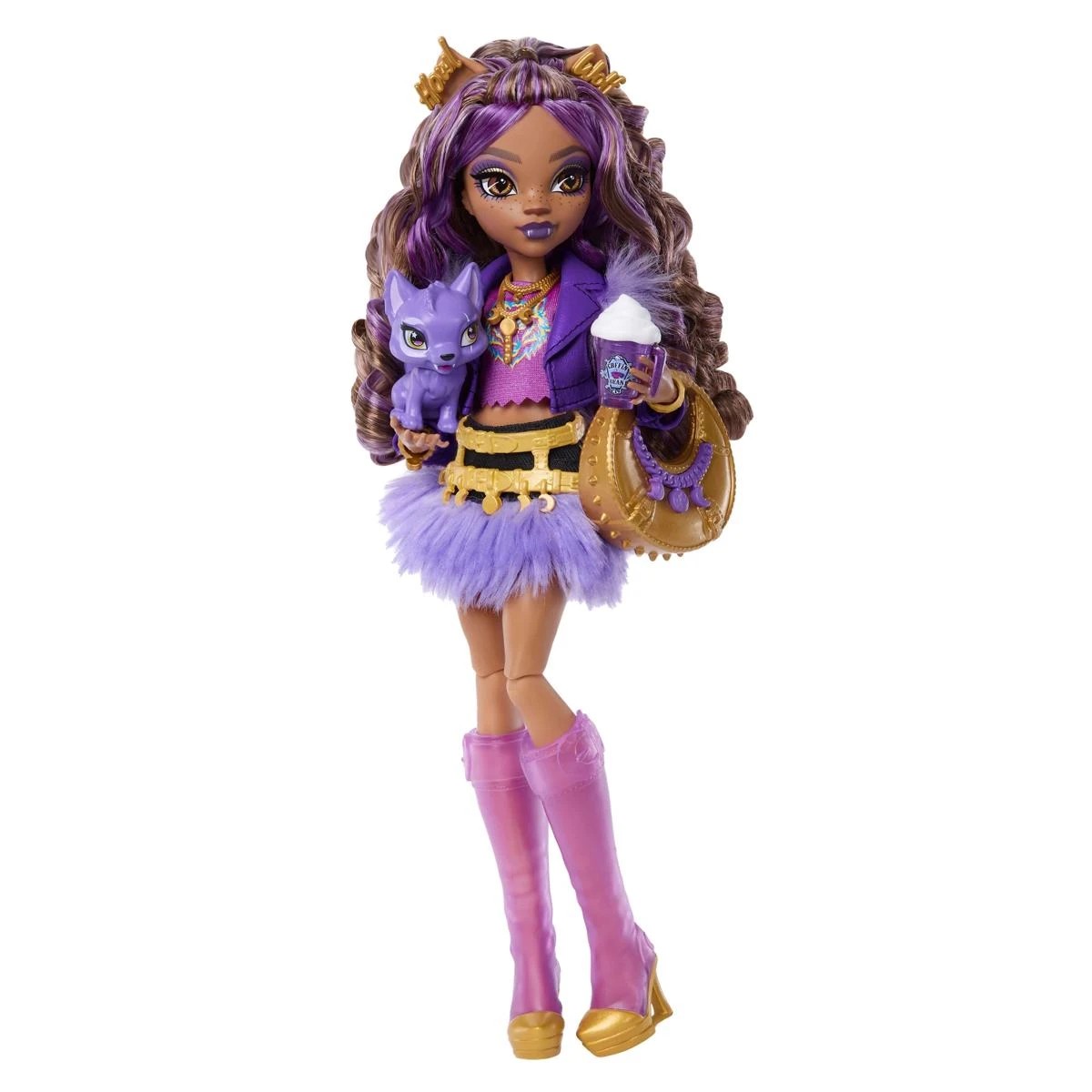 3 Monster High Clawdeen Wolf Doll and Accessories, 3 of 6