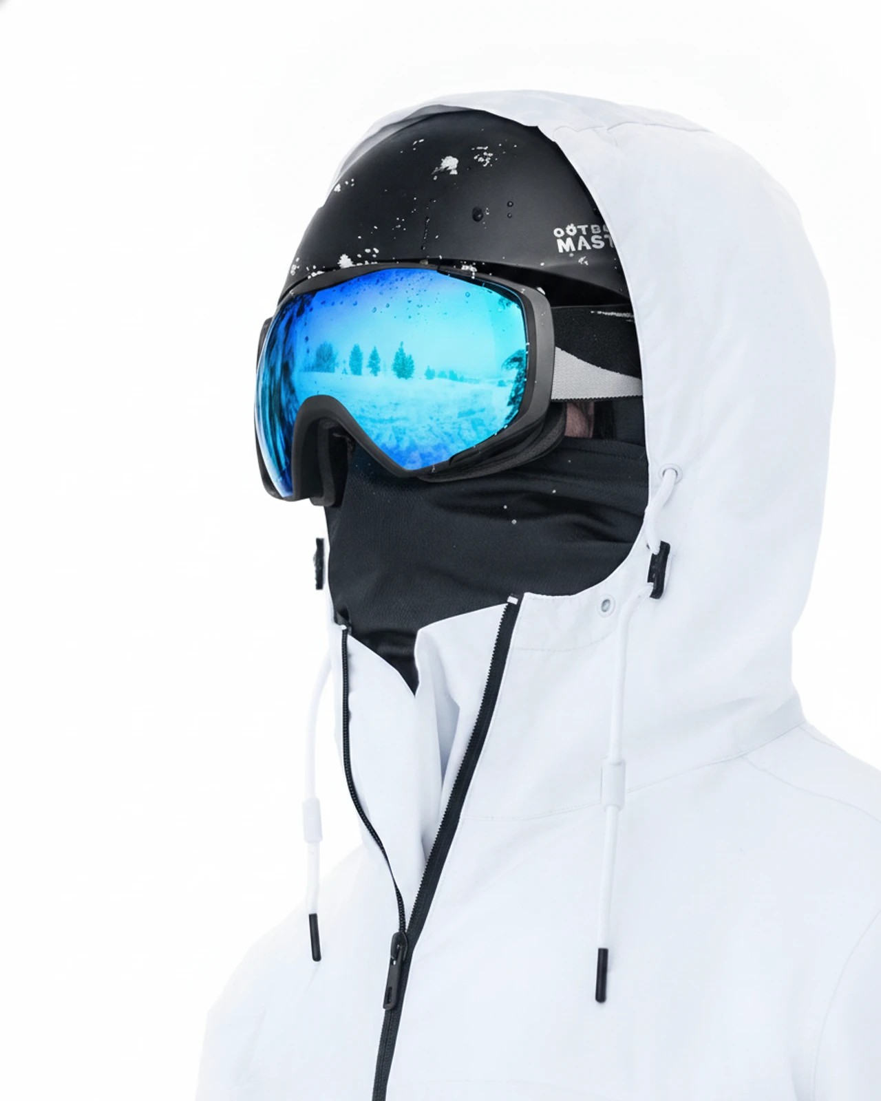8 OutdoorMaster Adult Youth OTG Anti-Fog UV400 Goggles for Ski Snowboard - Black, 8 of 9