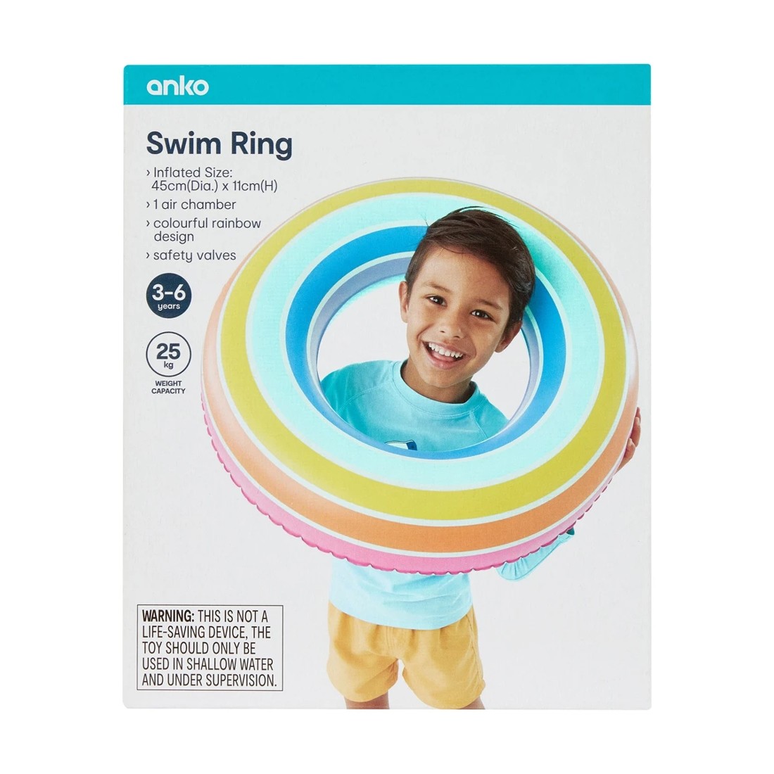 10 Swim Ring - Assorted, 10 of 10