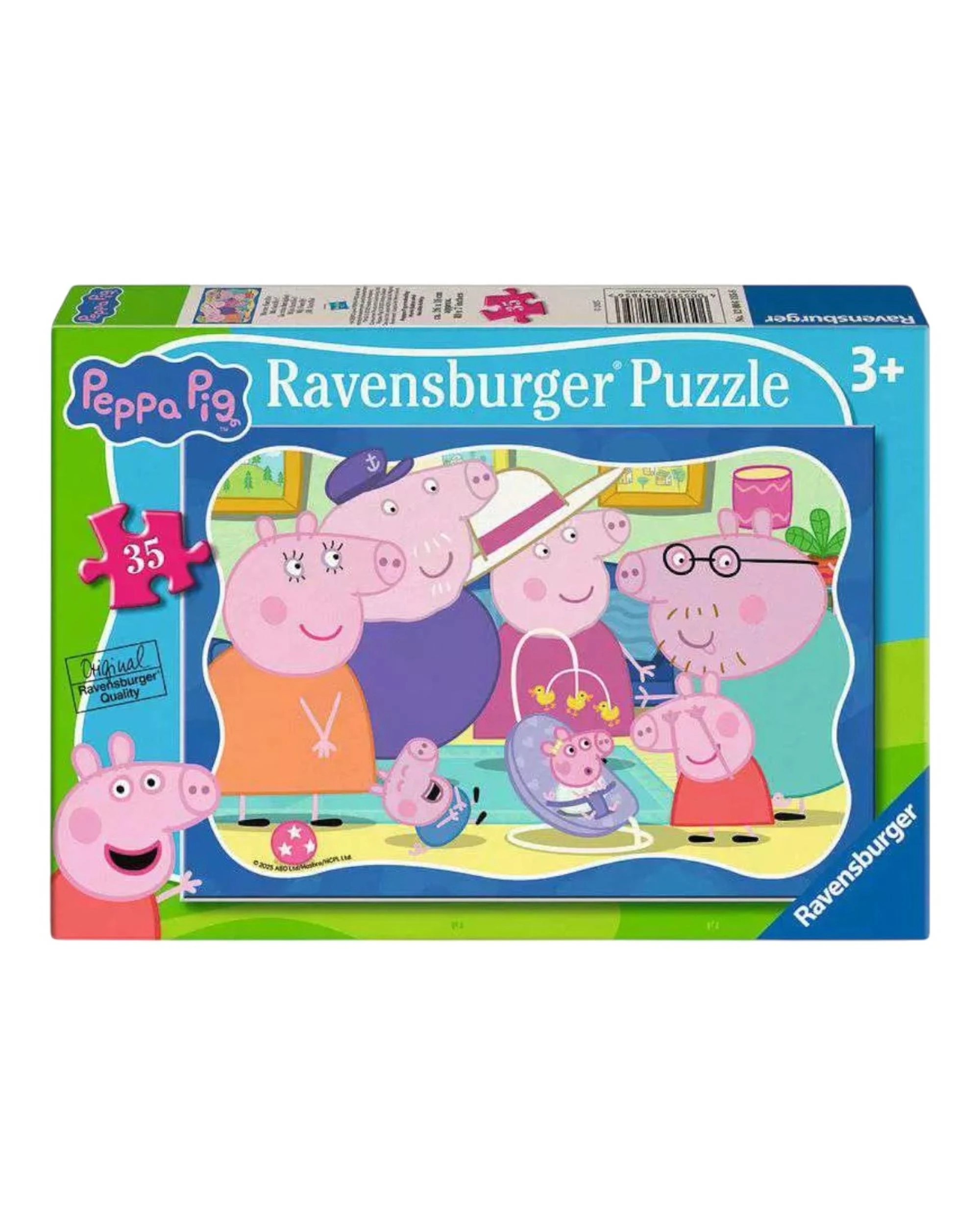 1 Ravensburger Peppa Pig Family 35 Piece Jigsaw Puzzle, 1 of 1