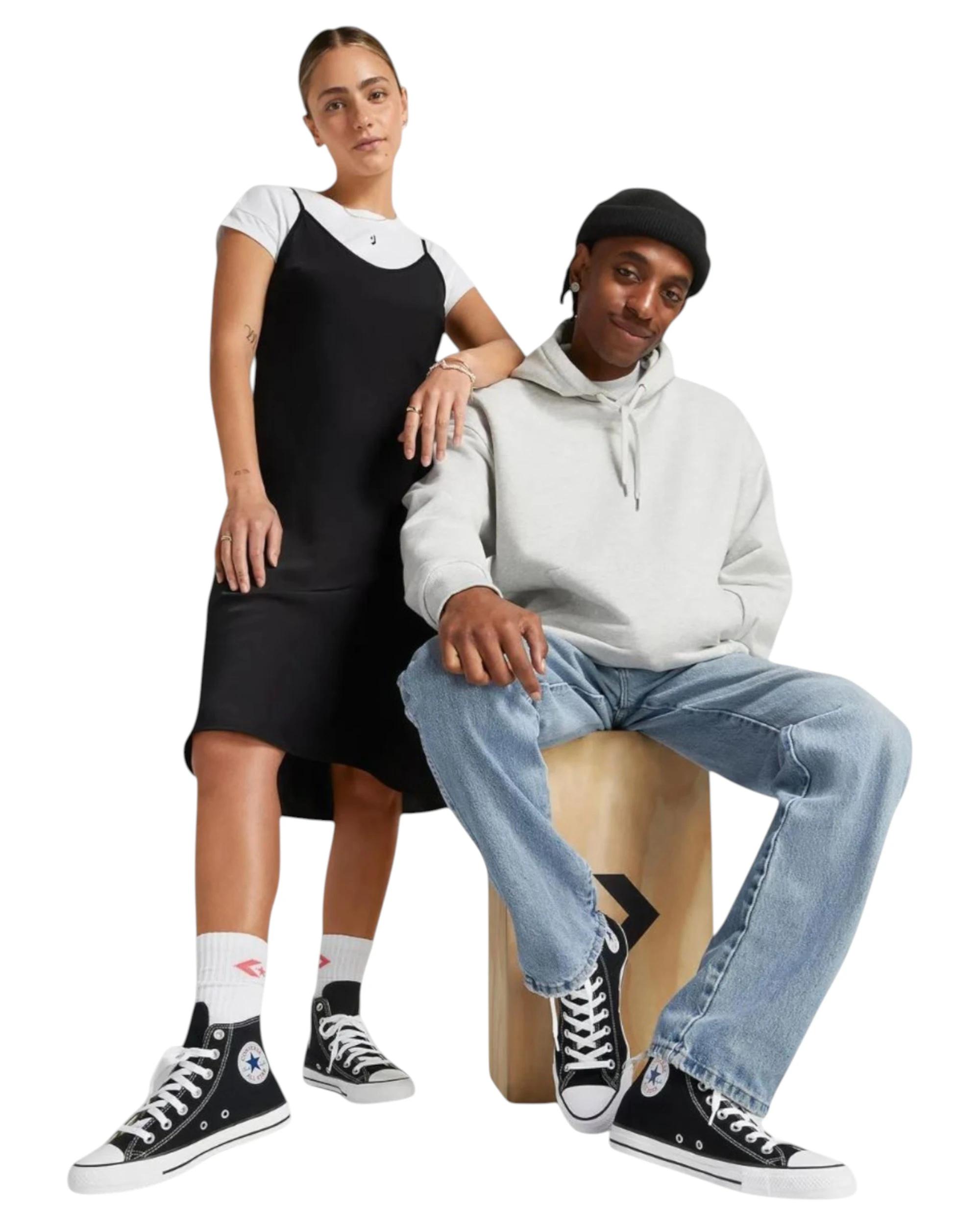 10 Converse Unisex Chuck Taylor All Star Classic High Top Canvas Shoes BLACK, 10 of 10