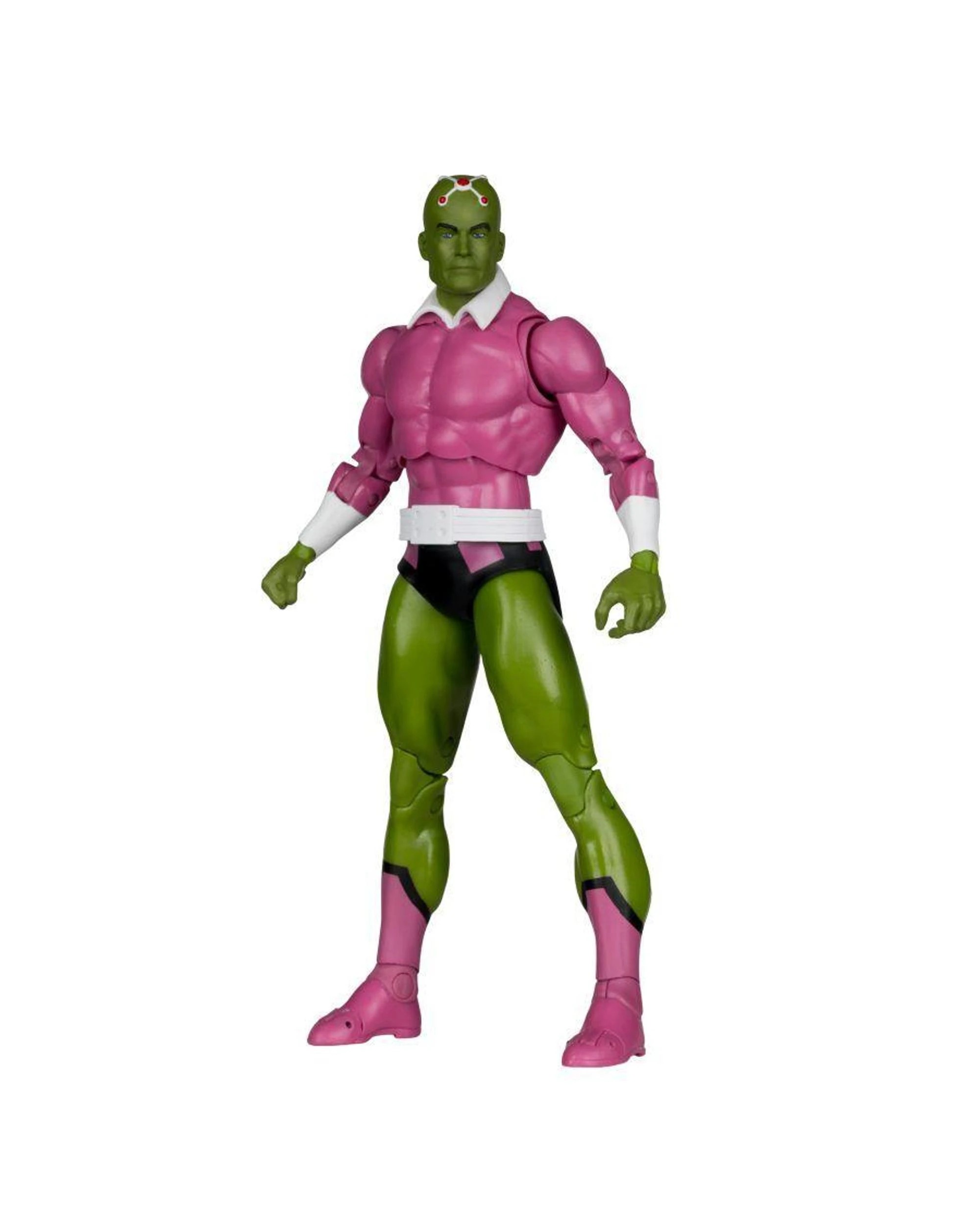 2 McFarlane DC Multiverse Classic Brainiac 7 inch Figure, 2 of 9