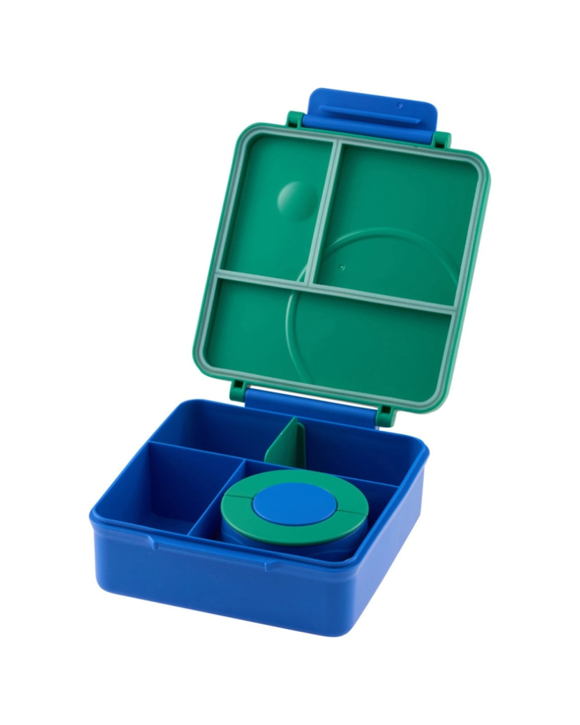 1 Avanti YumYum Bento Lunch Box With Insulated Food Jar 3 Compartments - Green, 1 of 5