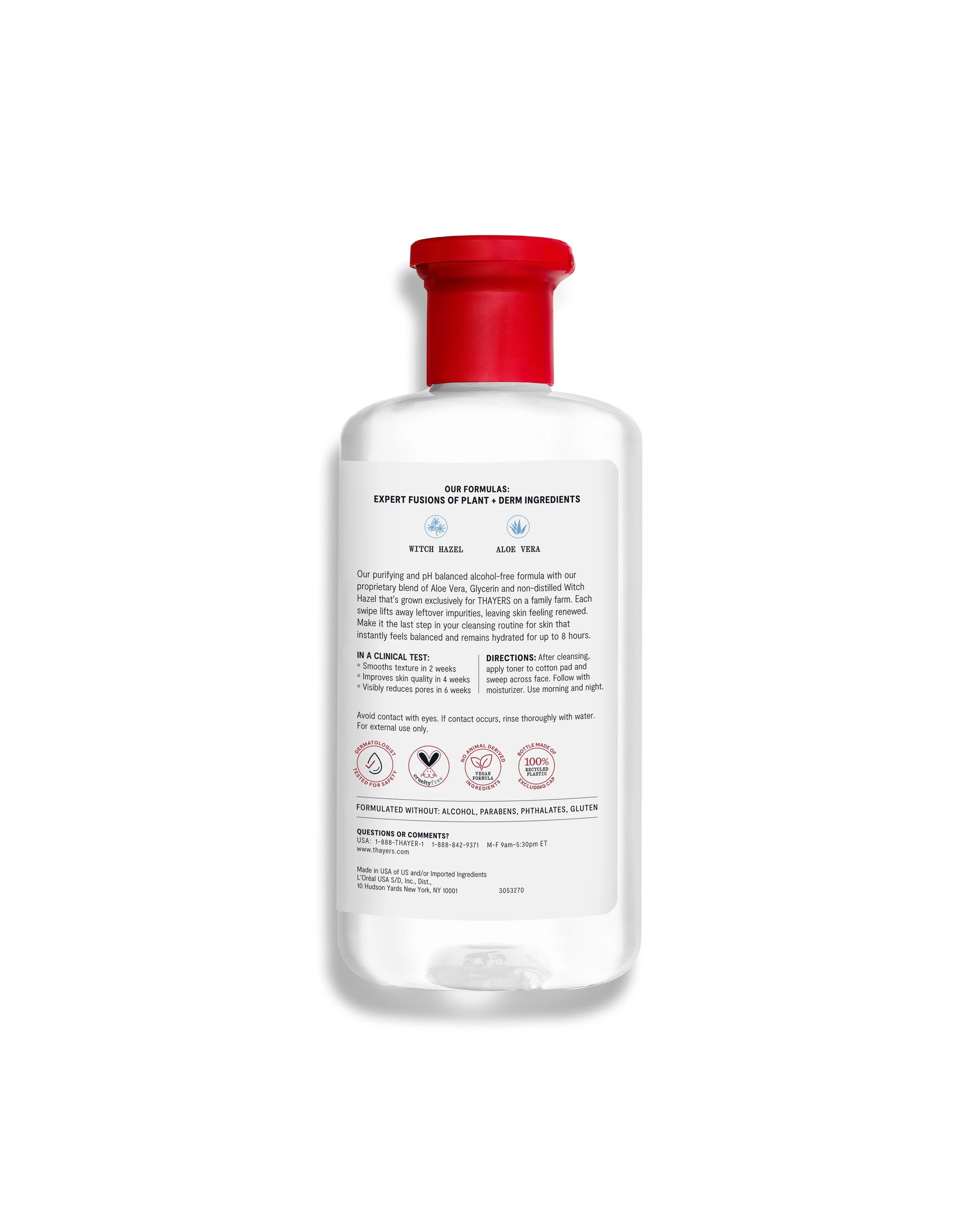 2 Thayers Unscented Alcohol Free Facial Toner 355ml - Witch Hazel and Aloe Vera, 2 of 9