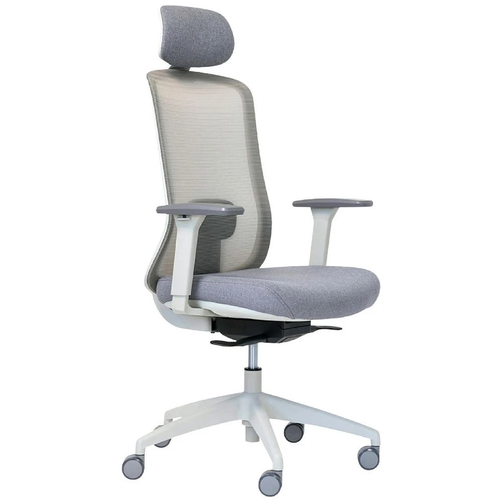 1 Buro Elan Ergonomic Chair with Headrest Grey Ergonomic Chairs and Desk Chairs, 1 of 3