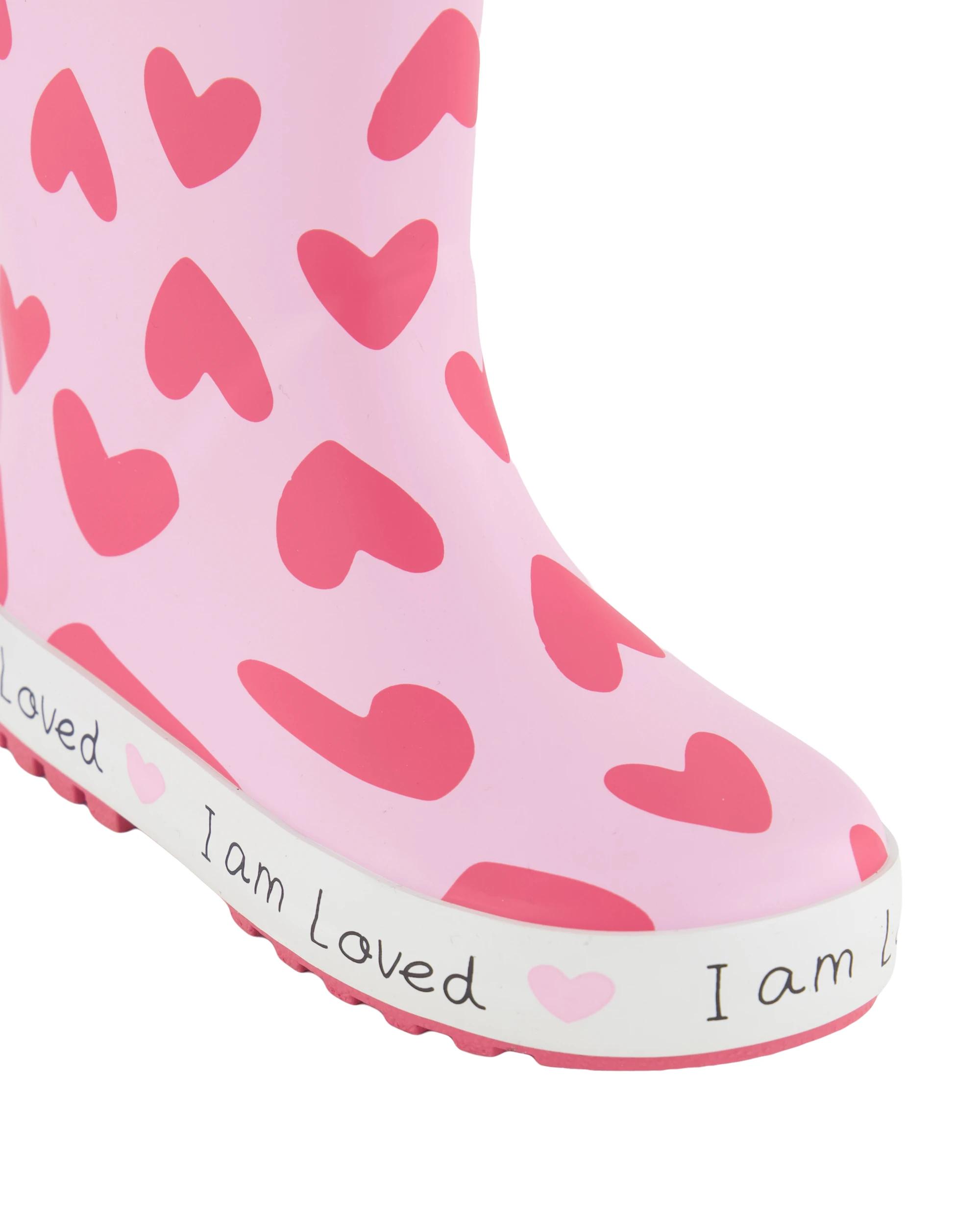 4 Junior Rainboots Hearts, 4 of 4