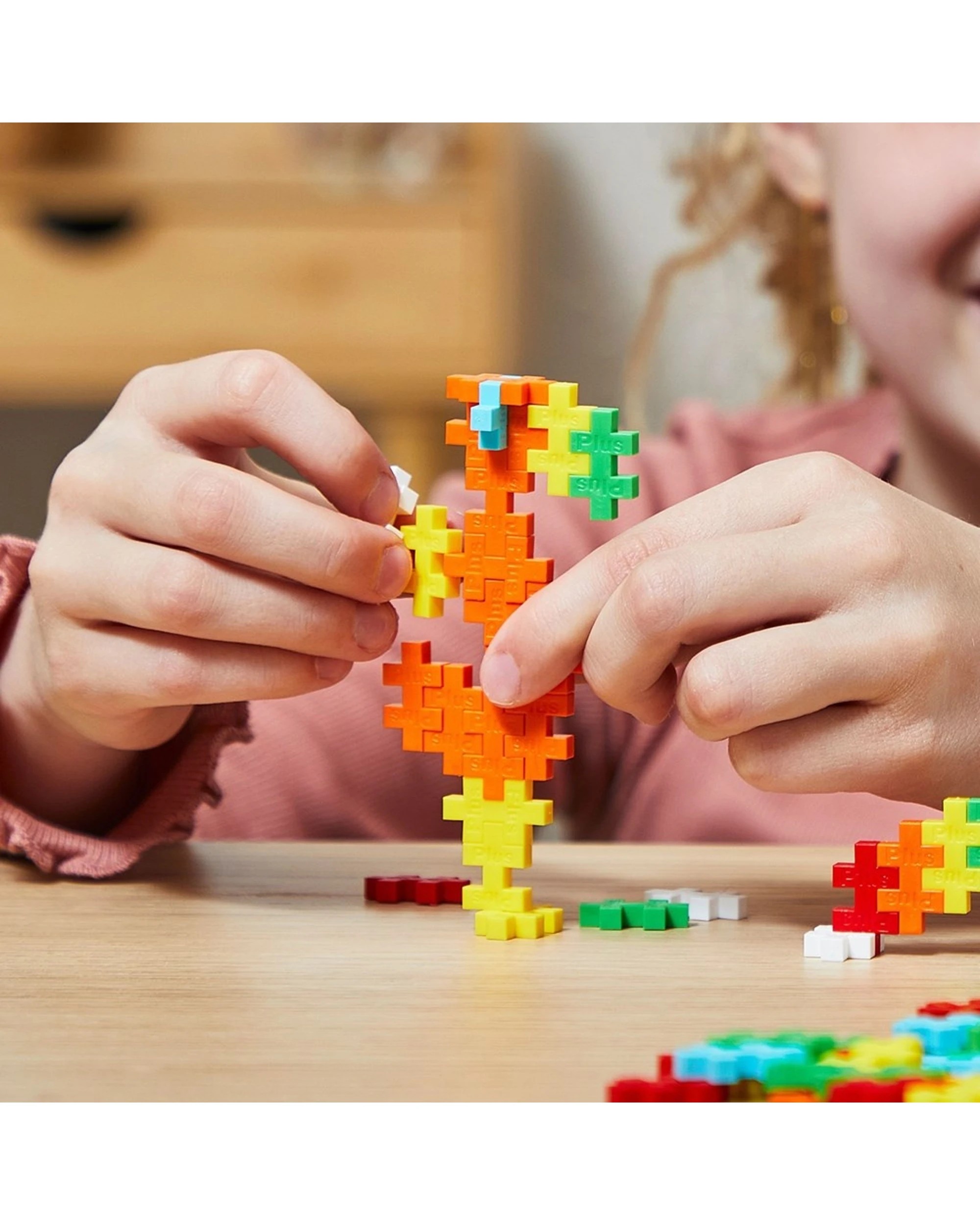 3 Plus-Plus 100pc Rainbow Color Mix Tube Building Blocks STEM Kids Toy, 3 of 3