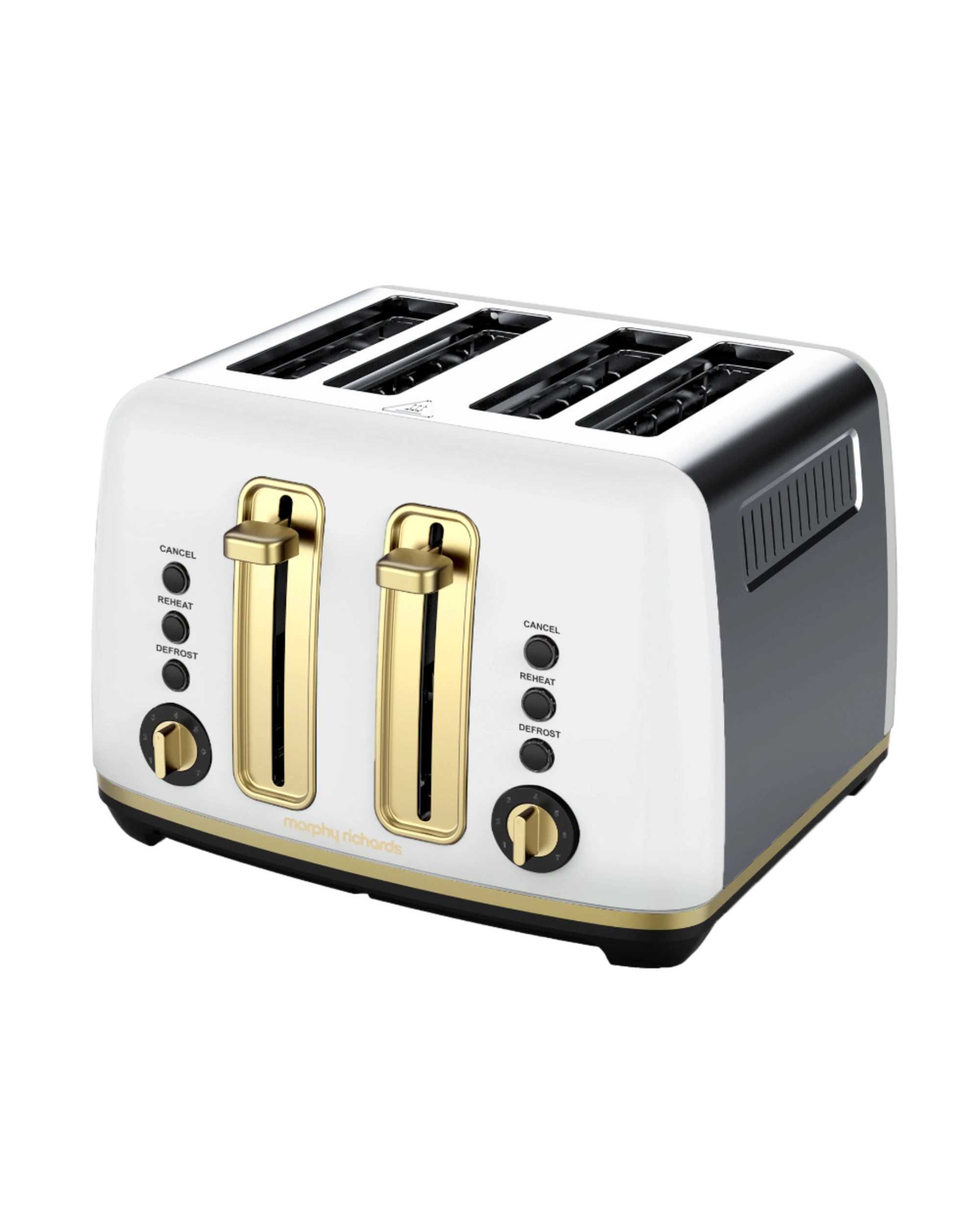 1 Morphy Richards Ascend 4 Slice Toaster - White, 1 of 3