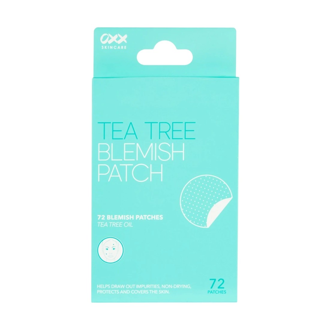 1 OXX Skincare 72 Piece Blemish Patches - Tea Tree Oil, 1 of 7