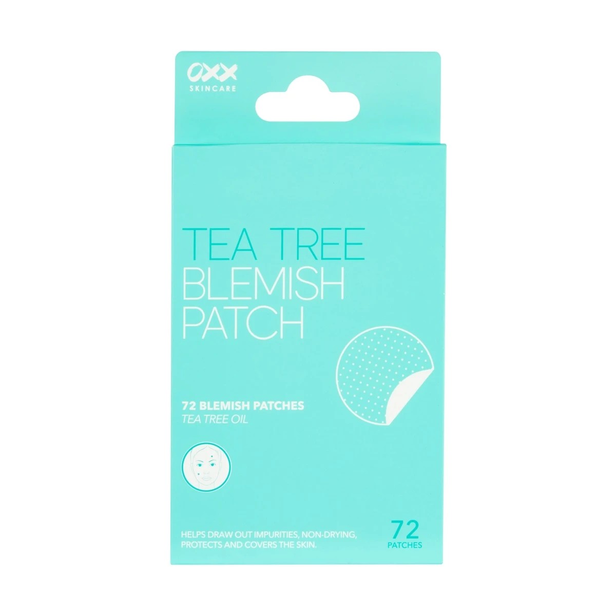 1 OXX Skincare 72 Piece Blemish Patches - Tea Tree Oil, 1 of 7
