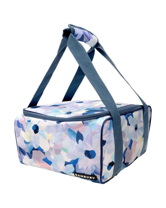 Bambury Ambrosia Insulated Square Food Carrier Cooler Bag - Multi
