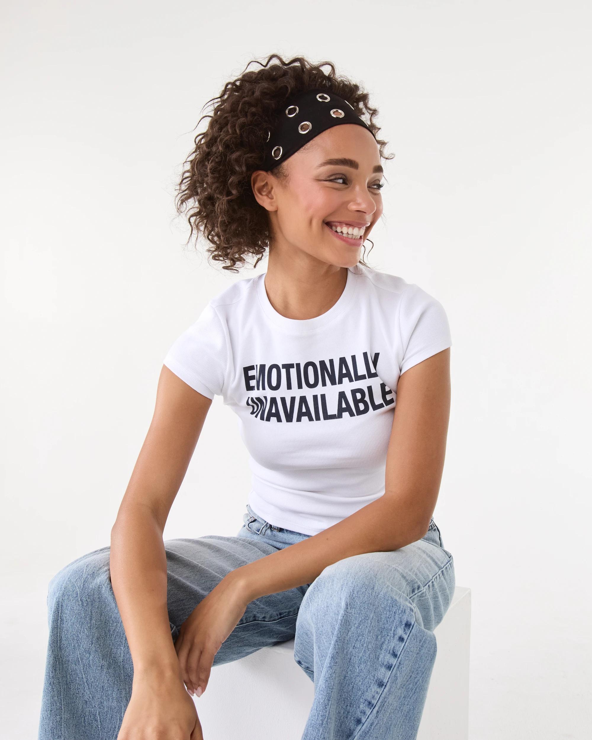 9 Neat Fit Print Rib T-shirt Emotional, 9 of 10