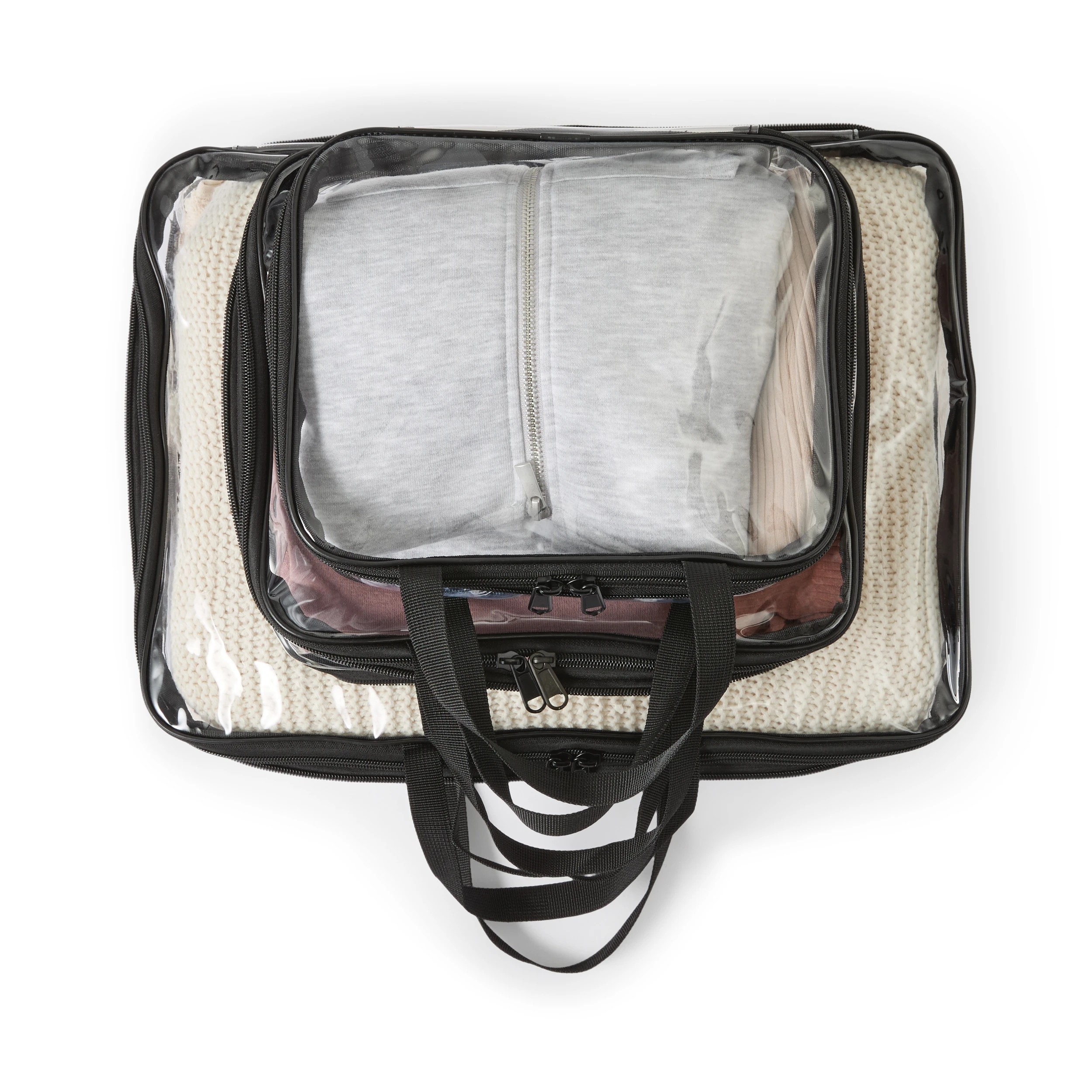 8 3 Piece Clear Compression Packing Cube, 8 of 8