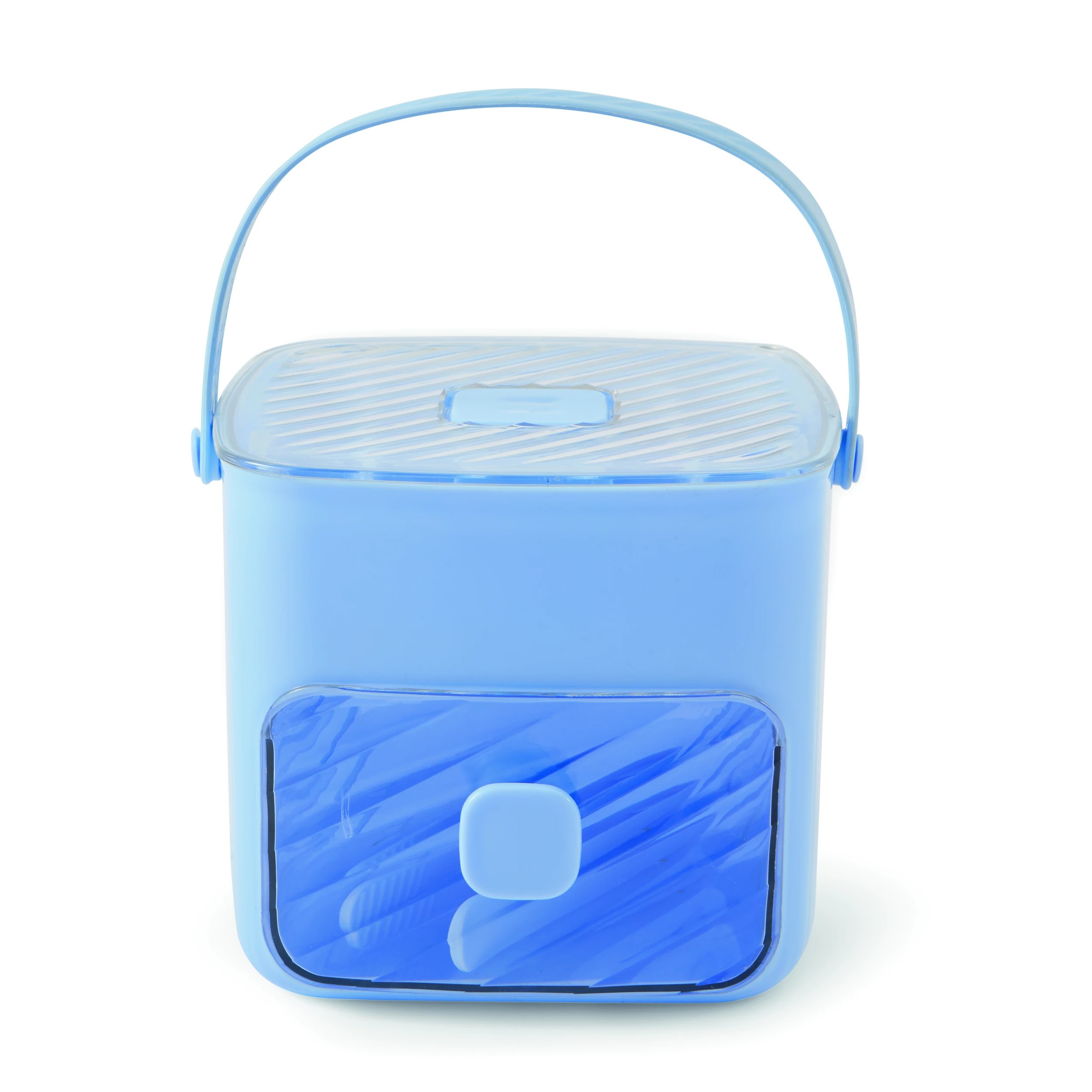 4 Ice Maker with Storage Box - Blue, 4 of 10