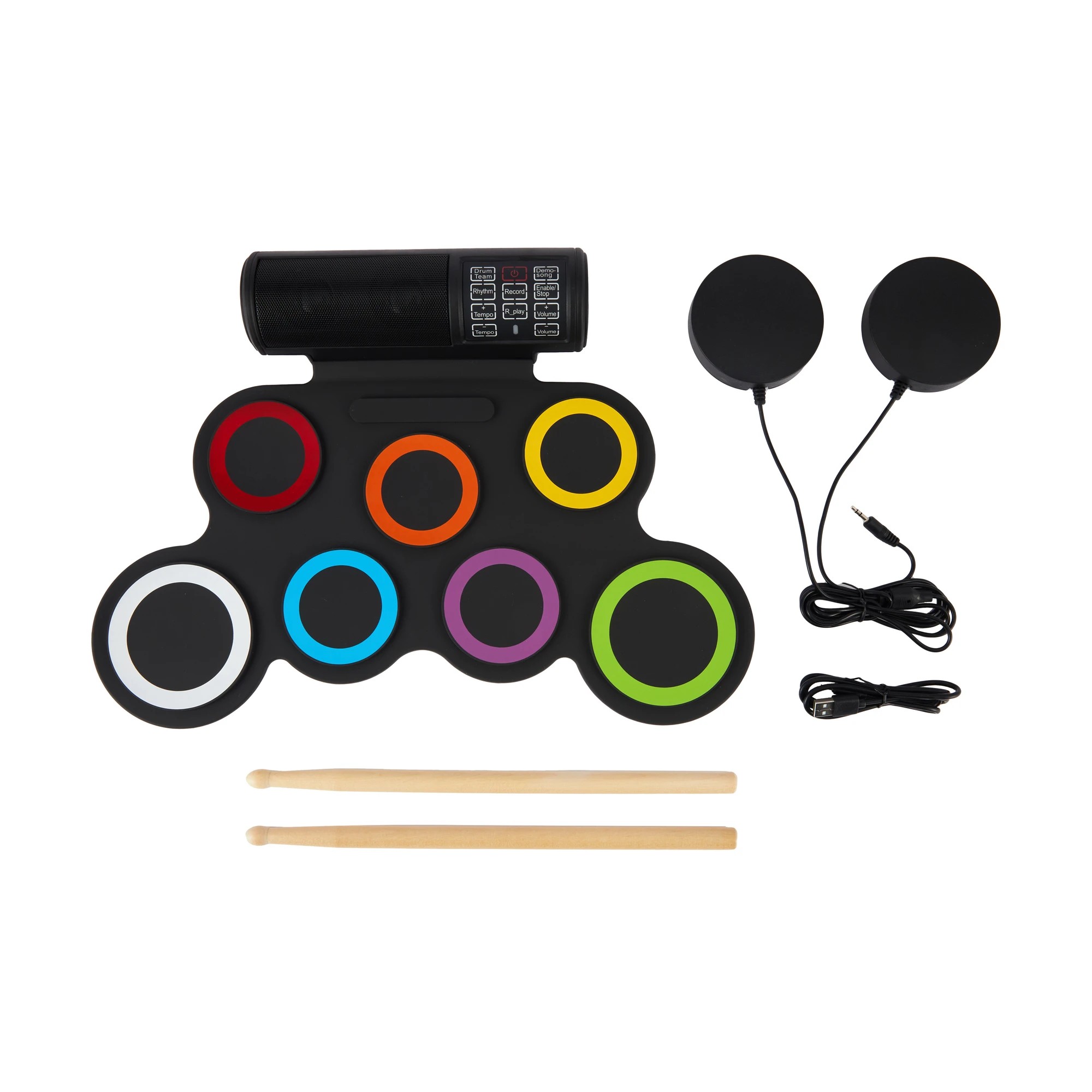 6 Roll Up Electronic Drum Set, 6 of 7