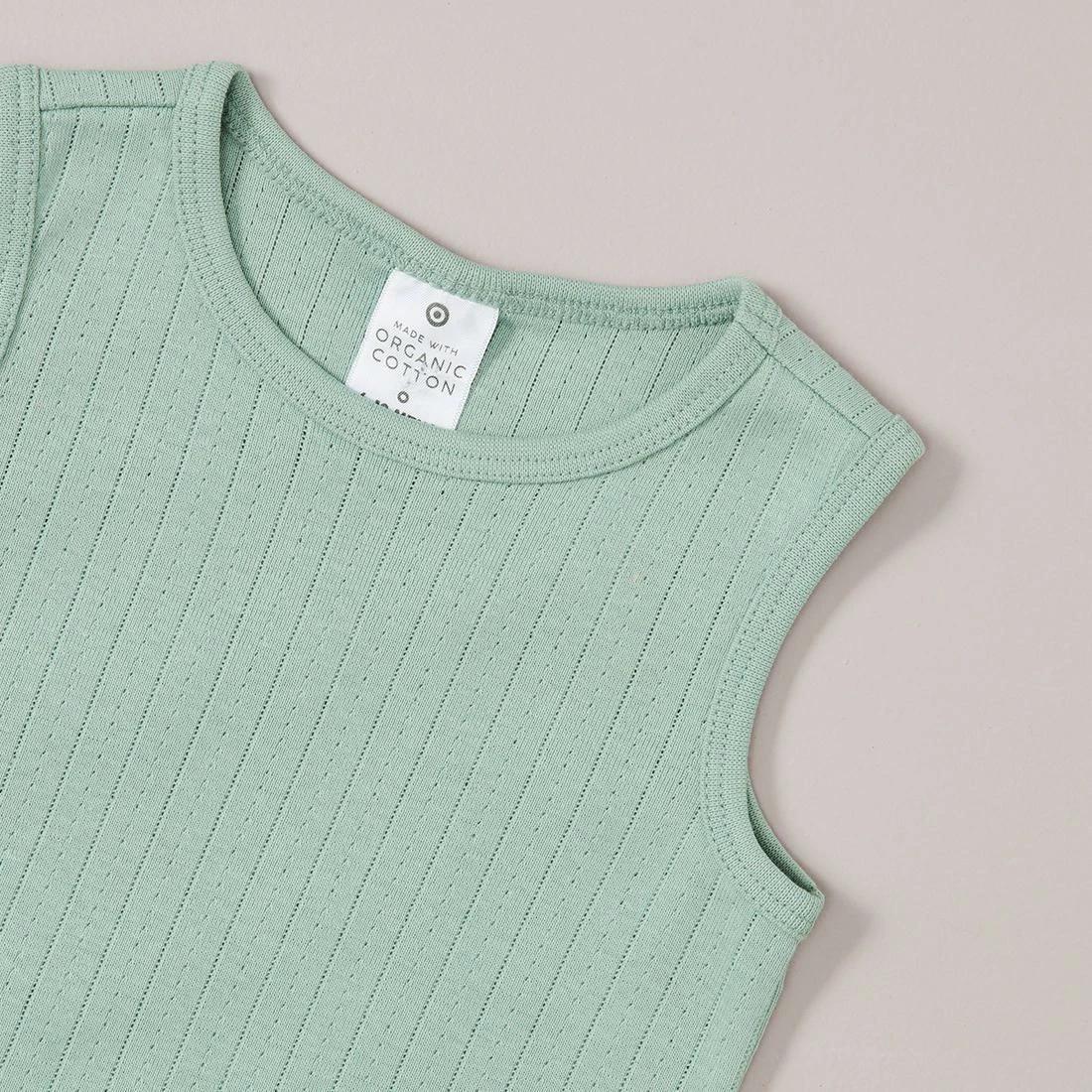 7 Target Baby Organic Cotton Pointelle Bodysuit JADEITE GREEN, 7 of 10