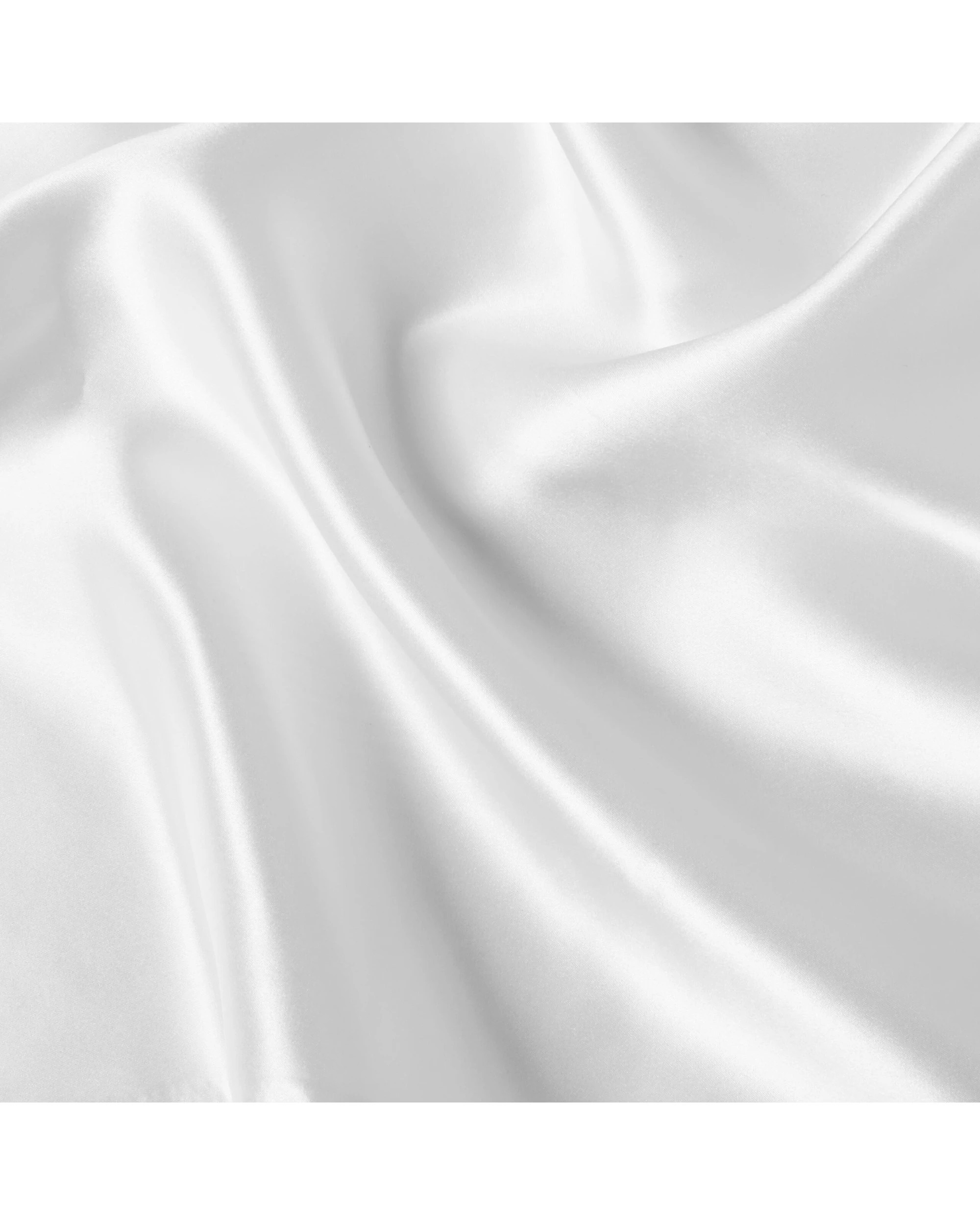 4 Natural Home Luxe Mulberry Silk Pillowcase 25 Momme King Pillowcase 48x90cm - White, 4 of 5