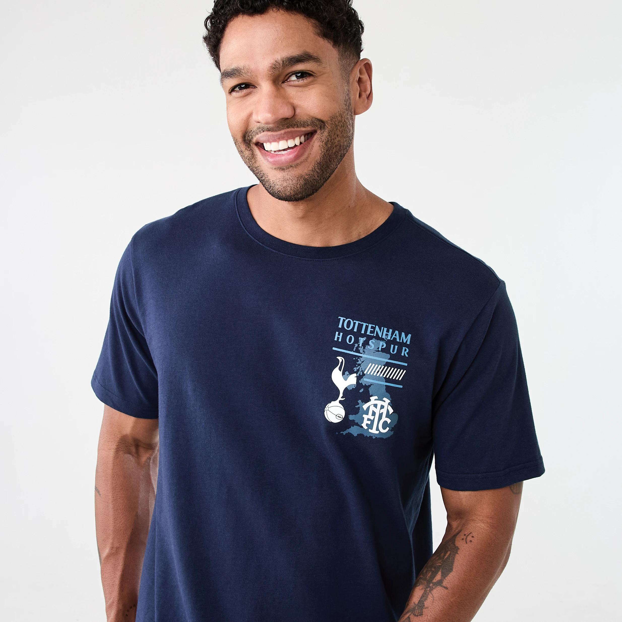 4 Official EPL Adult T-shirt NAVY TOTTENHAM, 4 of 7
