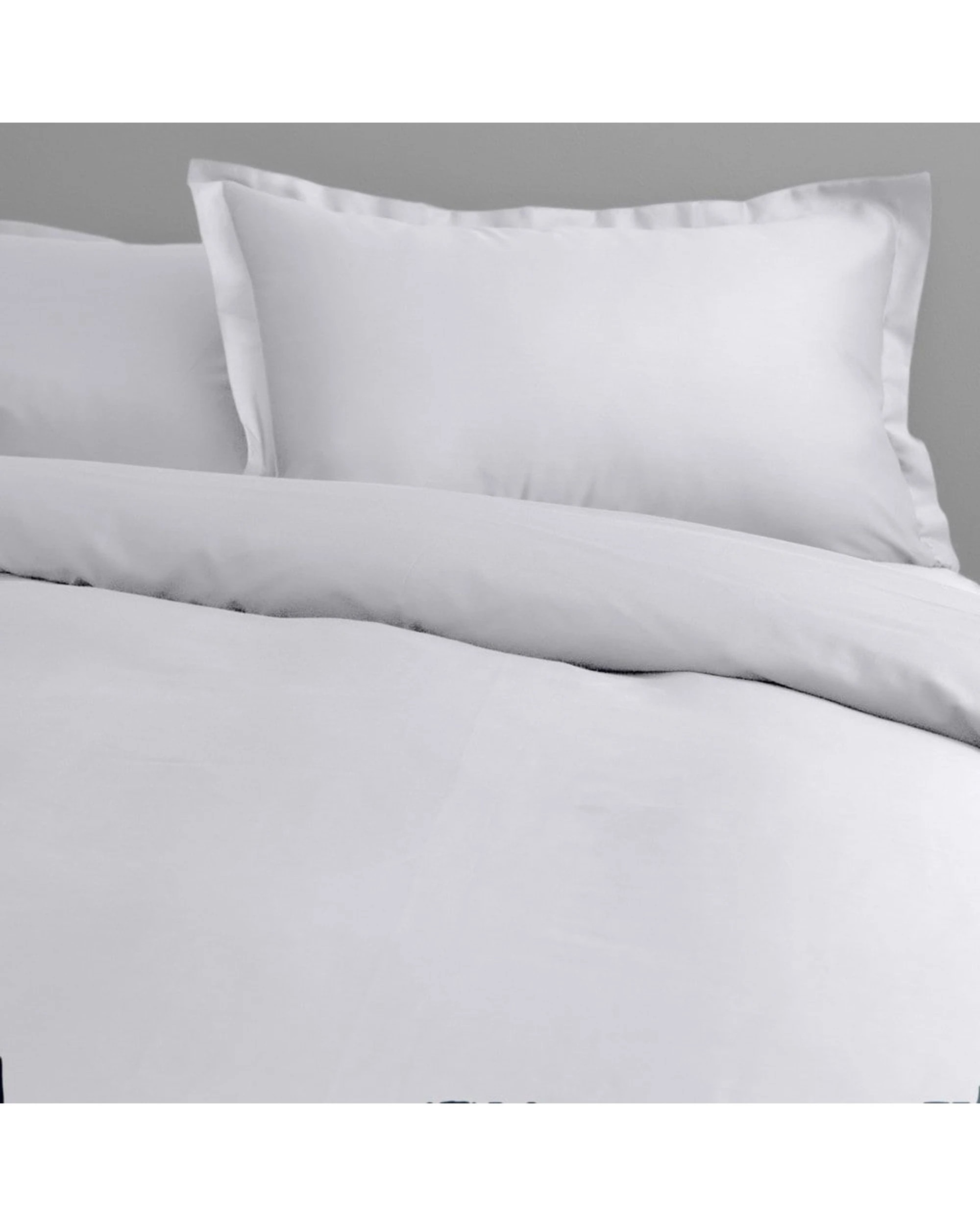 1 Canningvale Palazzo Royale 1000TC Cotton Quilt Cover Set Crisp - Queen Bed - White, 1 of 4