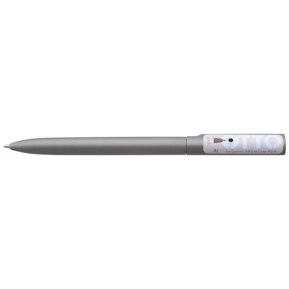 1 Otto Premium Madrid Ballpoint Pen 1mm Gunmetal, 1 of 7