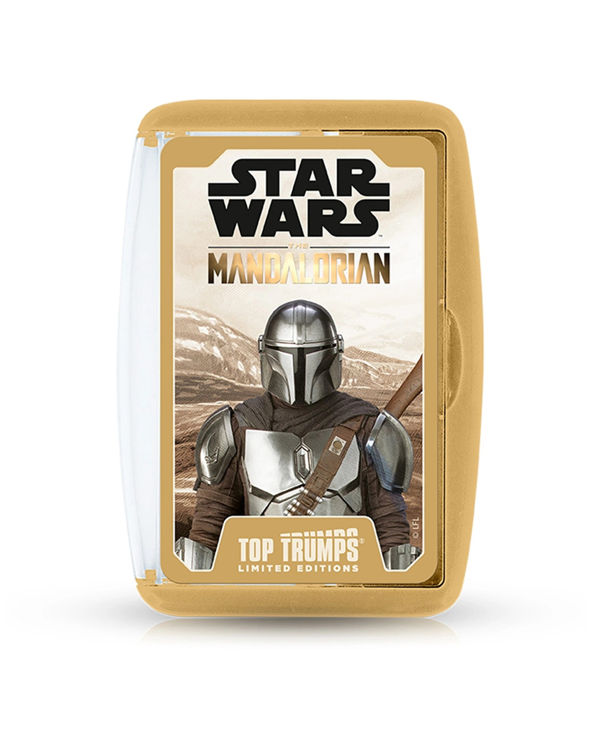 1 Top Trumps Limited Edition The Mandalorian Card Pack - Gold, 1 of 1
