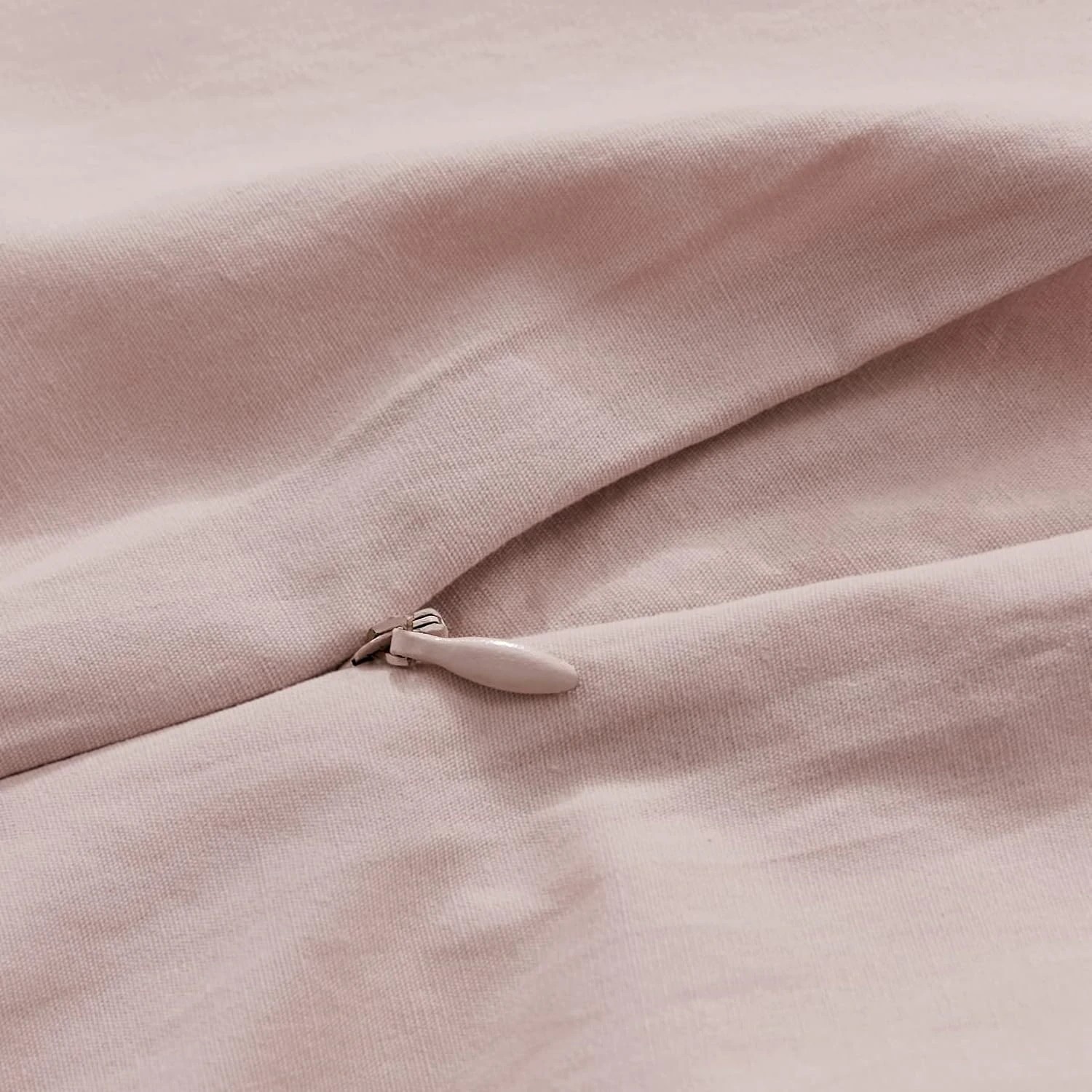 4 Gioia Casa Vintage Washed Cotton Quilt Cover Set Soft Breathable - King Bed - Pink, 4 of 4