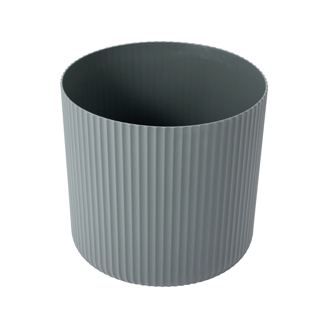 2 43cm Linear Plastic Pot - Dark Grey, 2 of 4