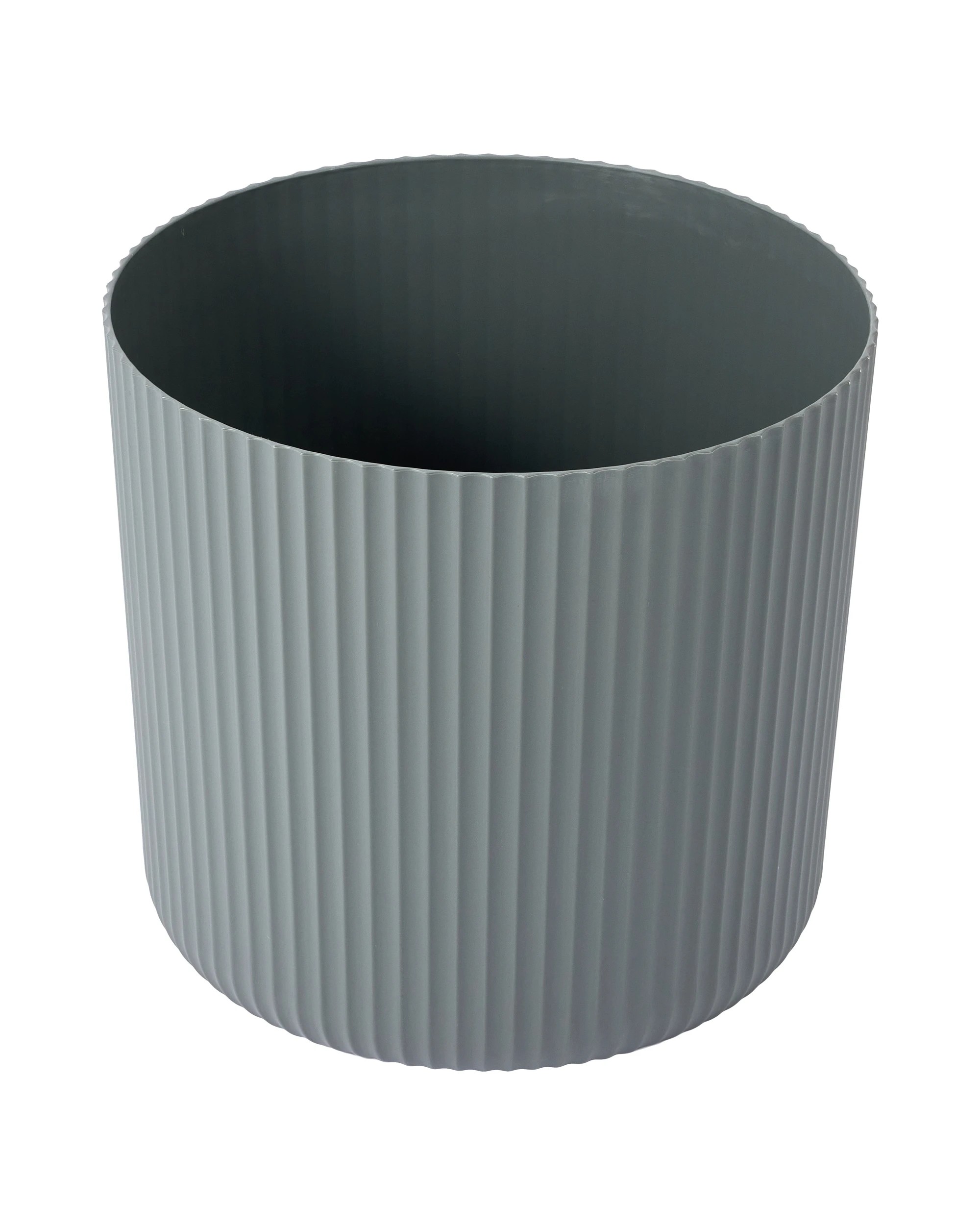2 43cm Linear Plastic Pot - Dark Grey, 2 of 4