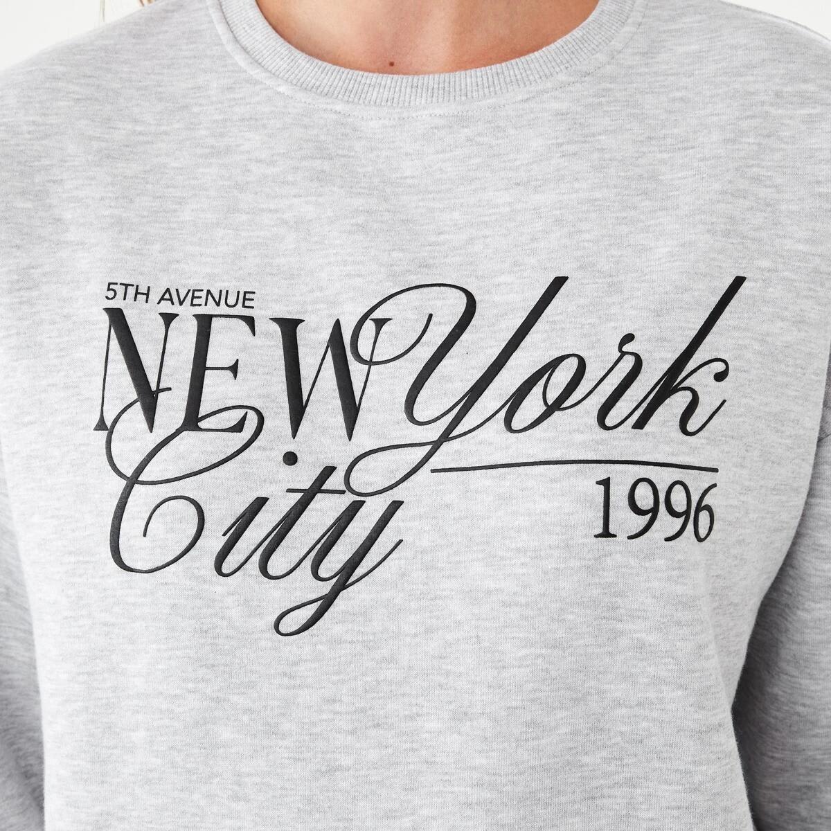 5 Long Sleeve Print Sweatshirt New York, 5 of 6
