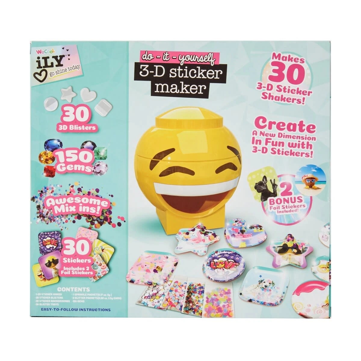 5 Activity Kings WeCool iLY 3-D Sticker Maker, 5 of 5