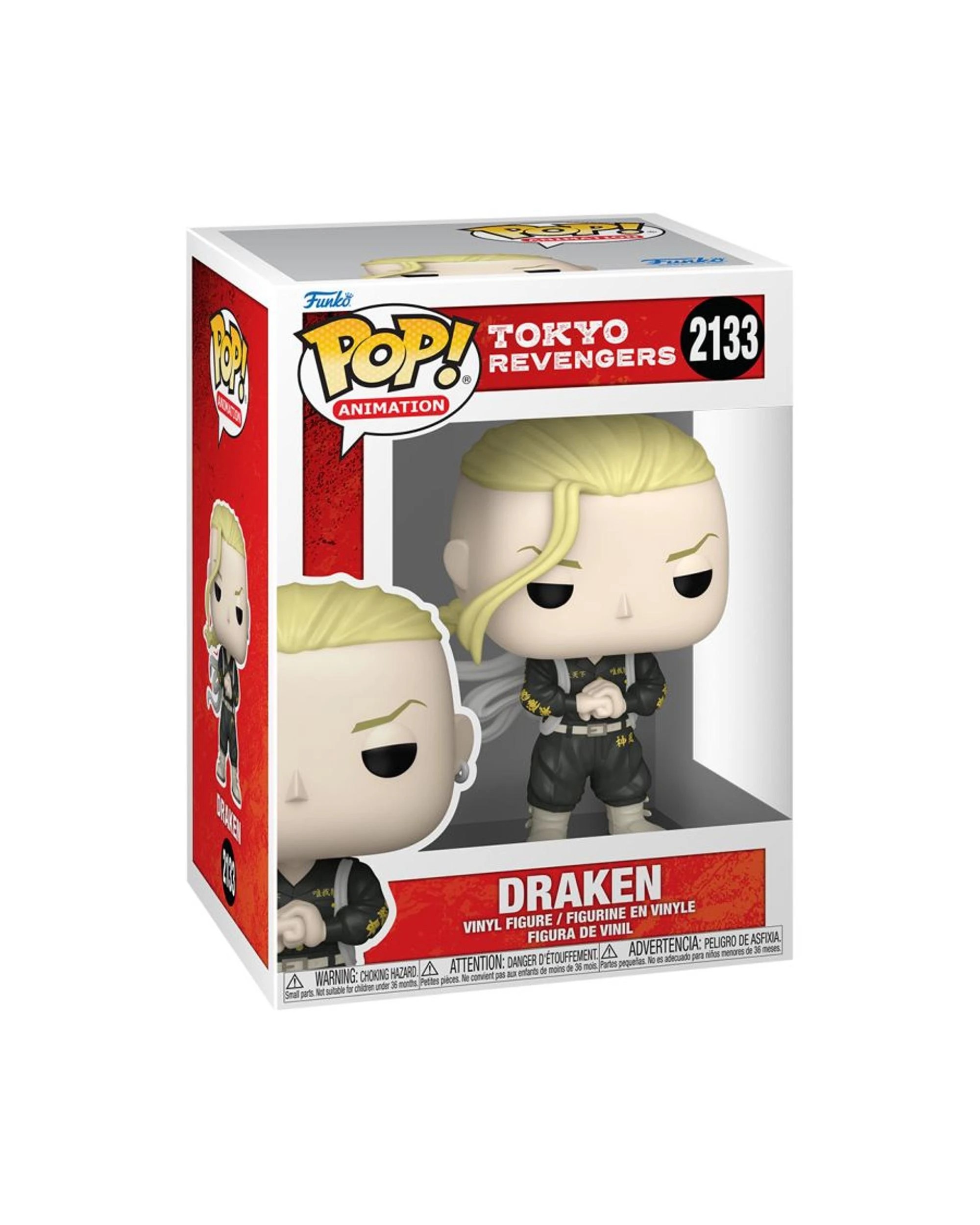 3 Tokyo Revengers Draken Funko POP! Vinyl, 3 of 3