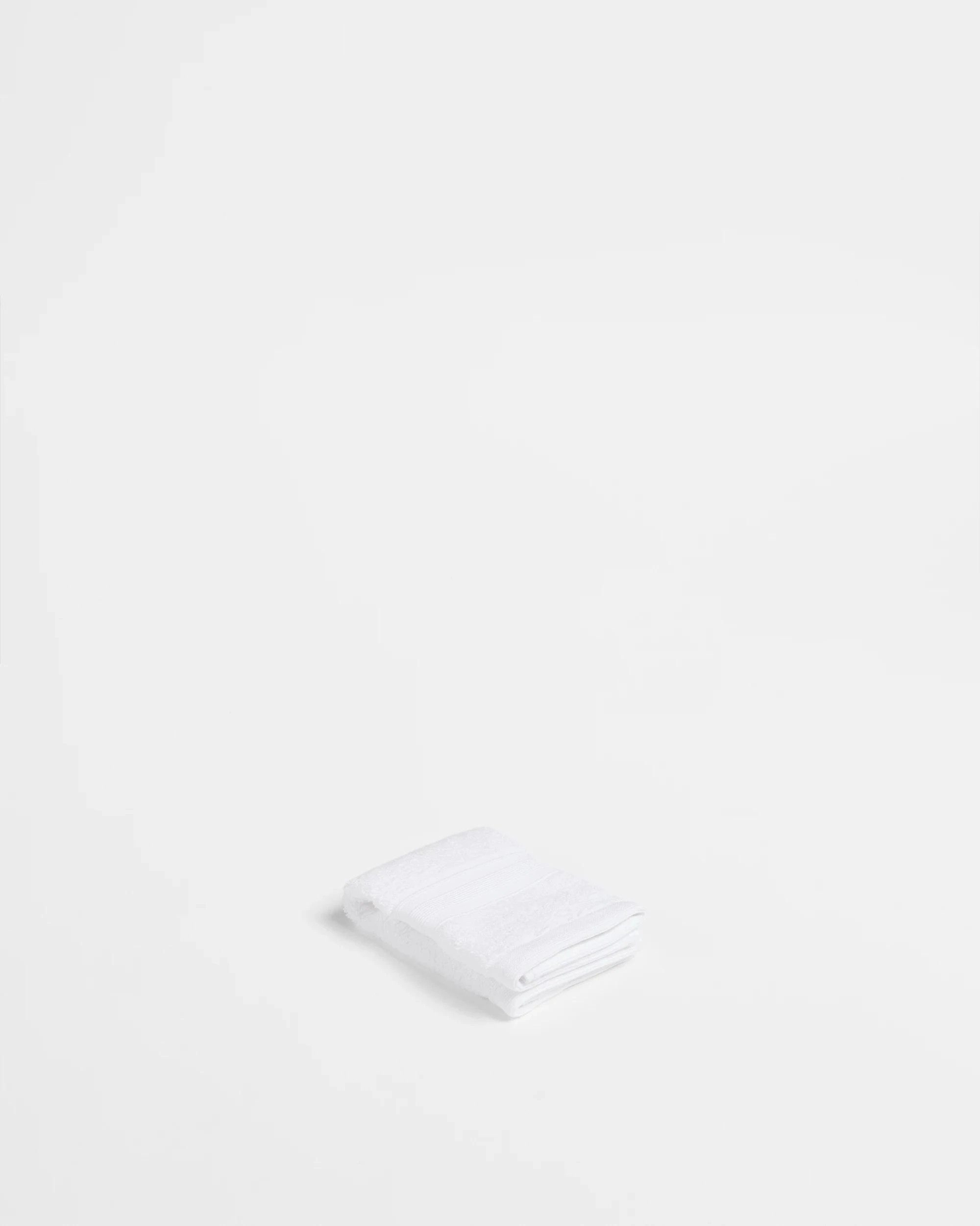 2 Grandeur Australian Cotton Face Washers 2 Pack - White, 2 of 4