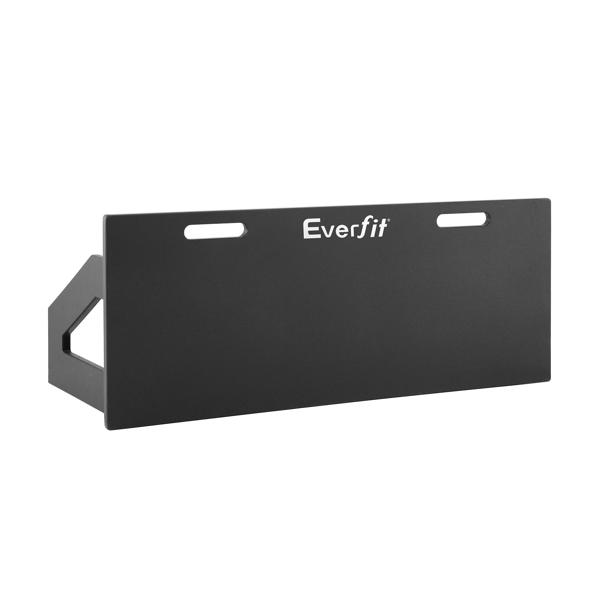 1 Everfit Soccer Rebounder Board 100x40cm Football Rebound Wall with 2 Angles - Black, 1 of 8