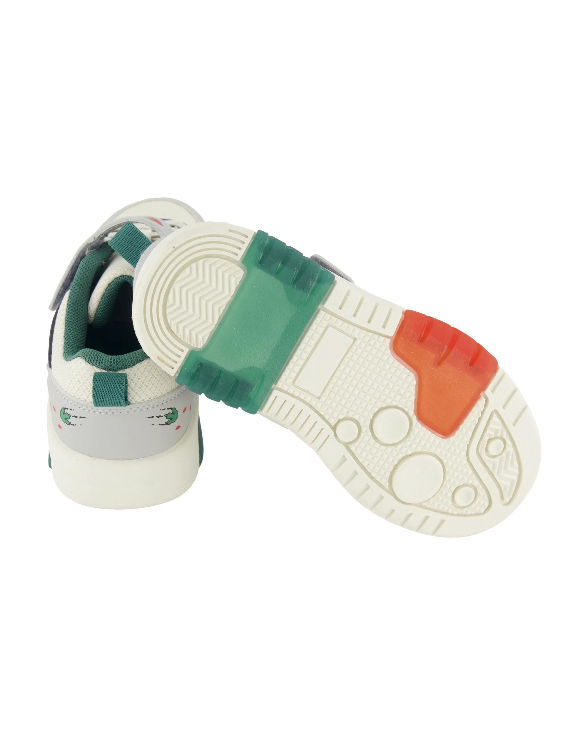 5 Junior Light Up Casual Sneakers Dinosaur, 5 of 6