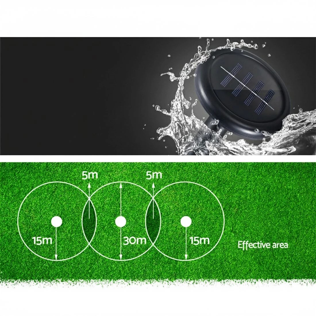 3 Gardeon Snake Repeller 4X Ultrasonic Solar Powered - Black, 3 of 5