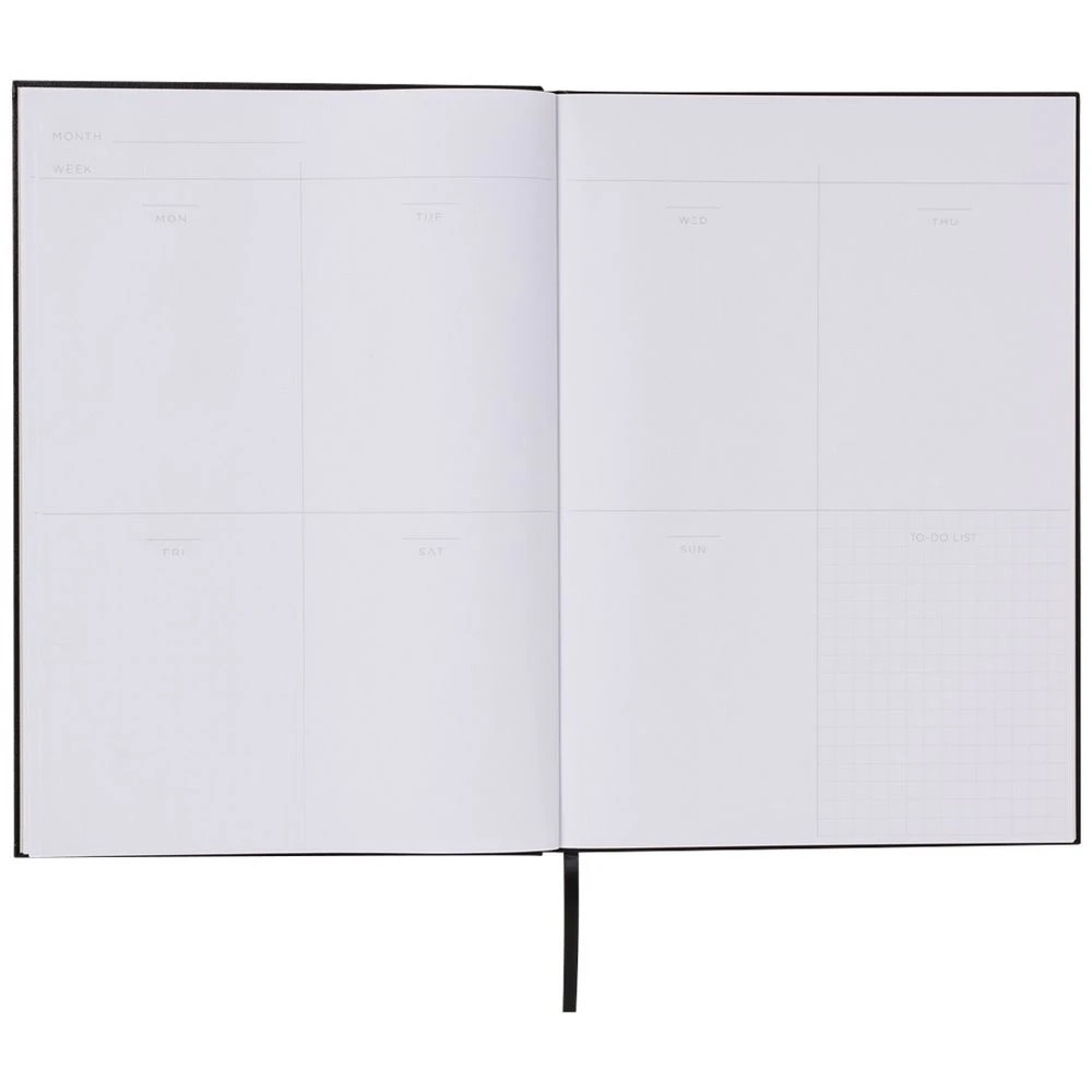 4 Keji A4 Week to View Hardcover Undated Diary Assorted, 4 of 5