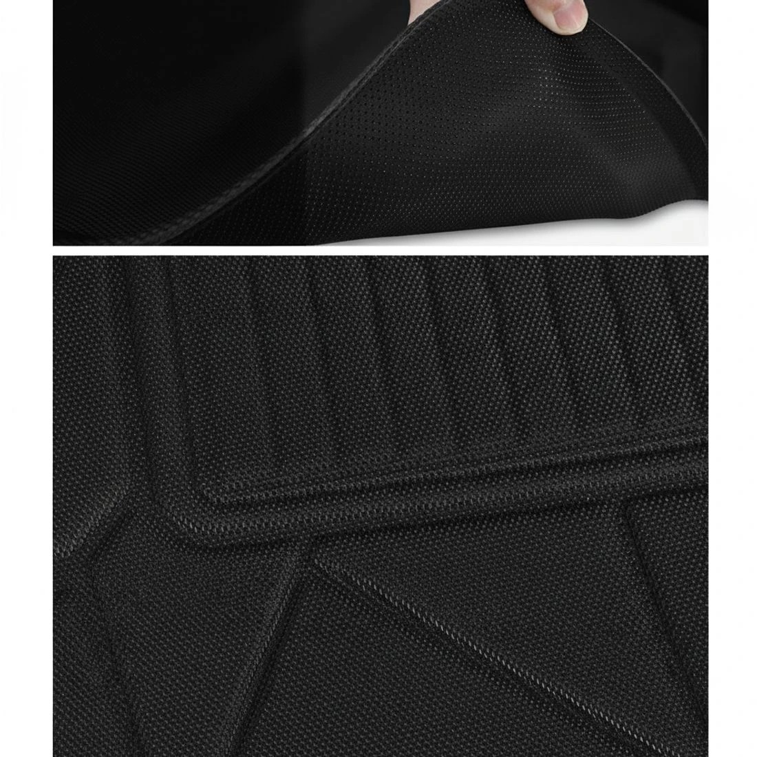 4 Weisshorn Car Rubber Floor Mats Compatible for Toyota RAV4 2019-2022 Front Rear - Black, 4 of 6
