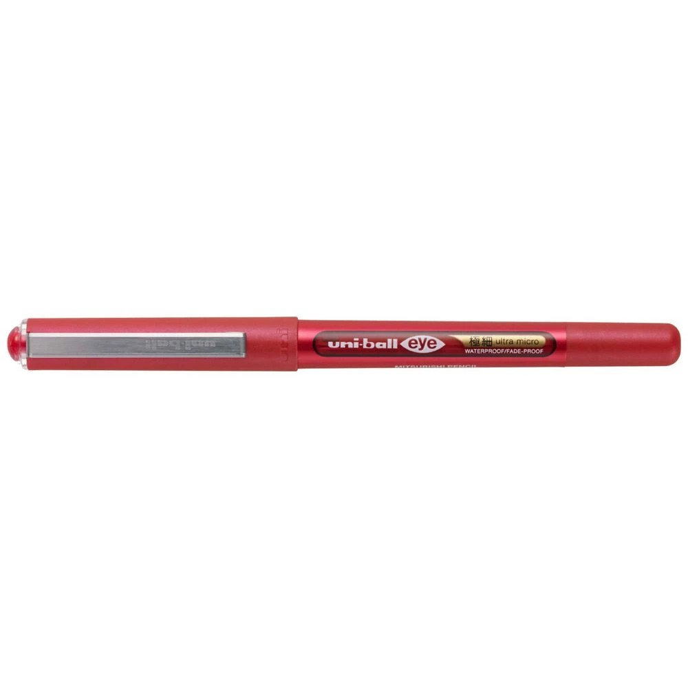 1 Uni-Ball Eye Rollerball Pen 0.38mm Red, 1 of 1