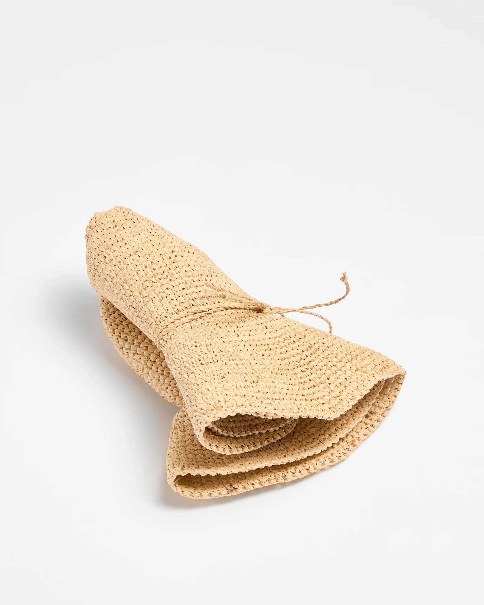 3 Target Packable Raffia Cowboy Hat NEUTRAL, 3 of 3