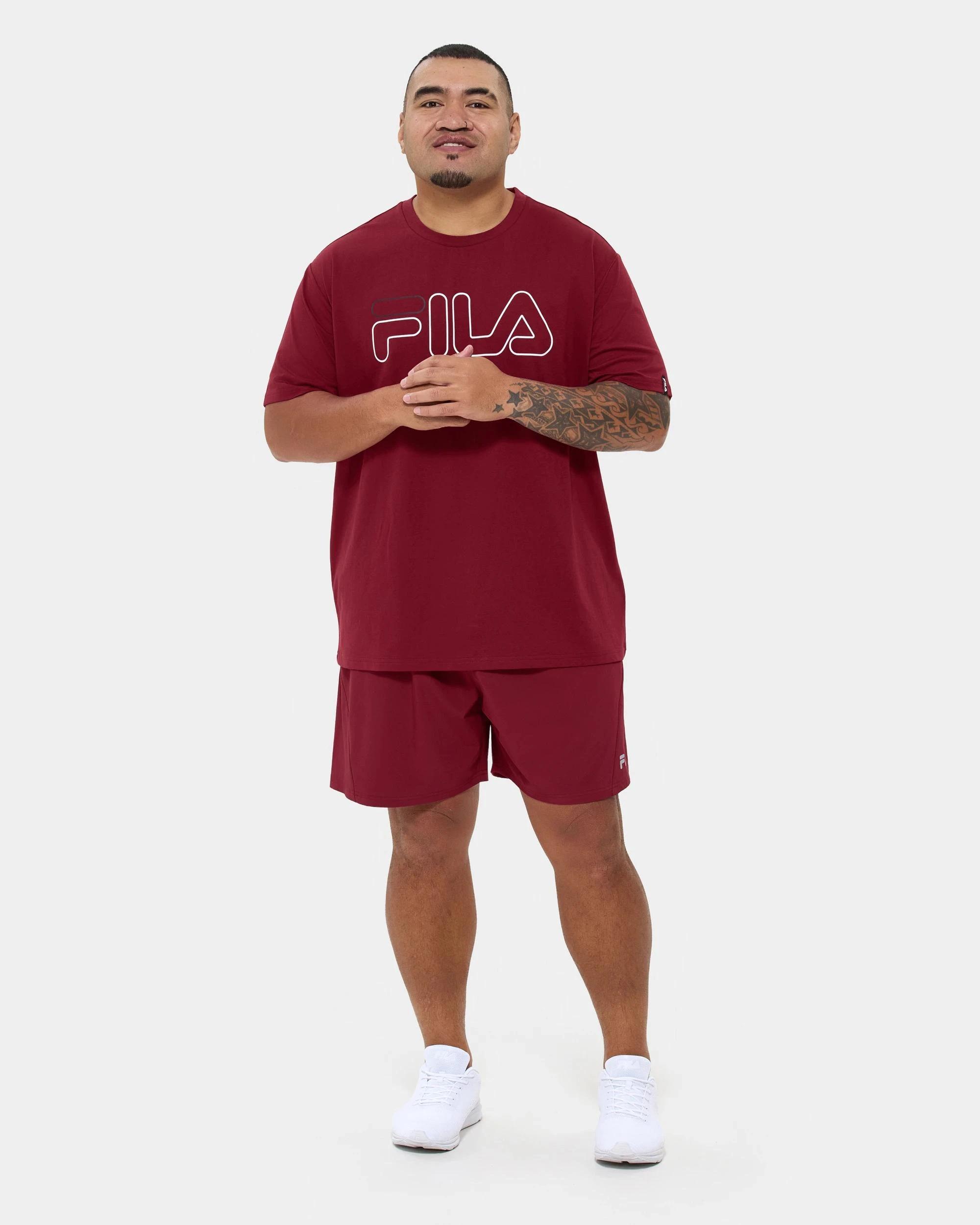 5 Plus T-shirt - Fila RED, 5 of 5