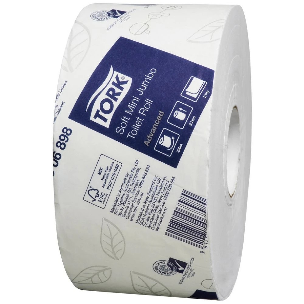 1 Tork Advanced Mini Jumbo Roll Toilet Paper, 1 of 1