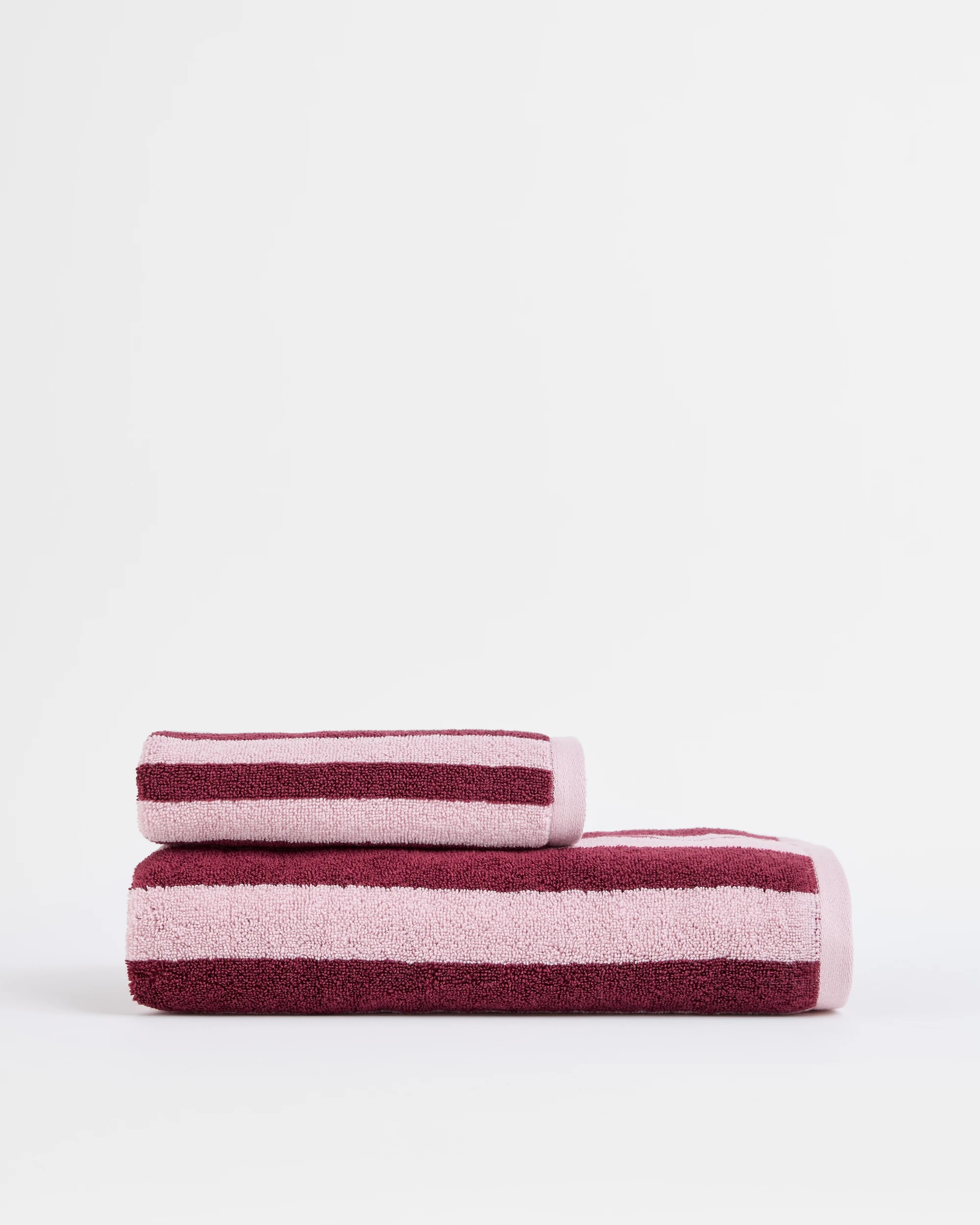 3 Target Rayne Australian Cotton Stripe Bath Towel - Pink, 3 of 3