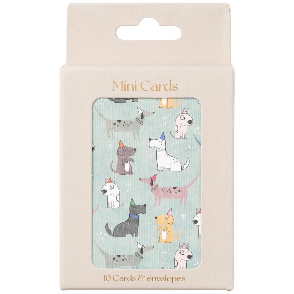 1 Otto Mini Cards Dogs 10 Pack, 1 of 2