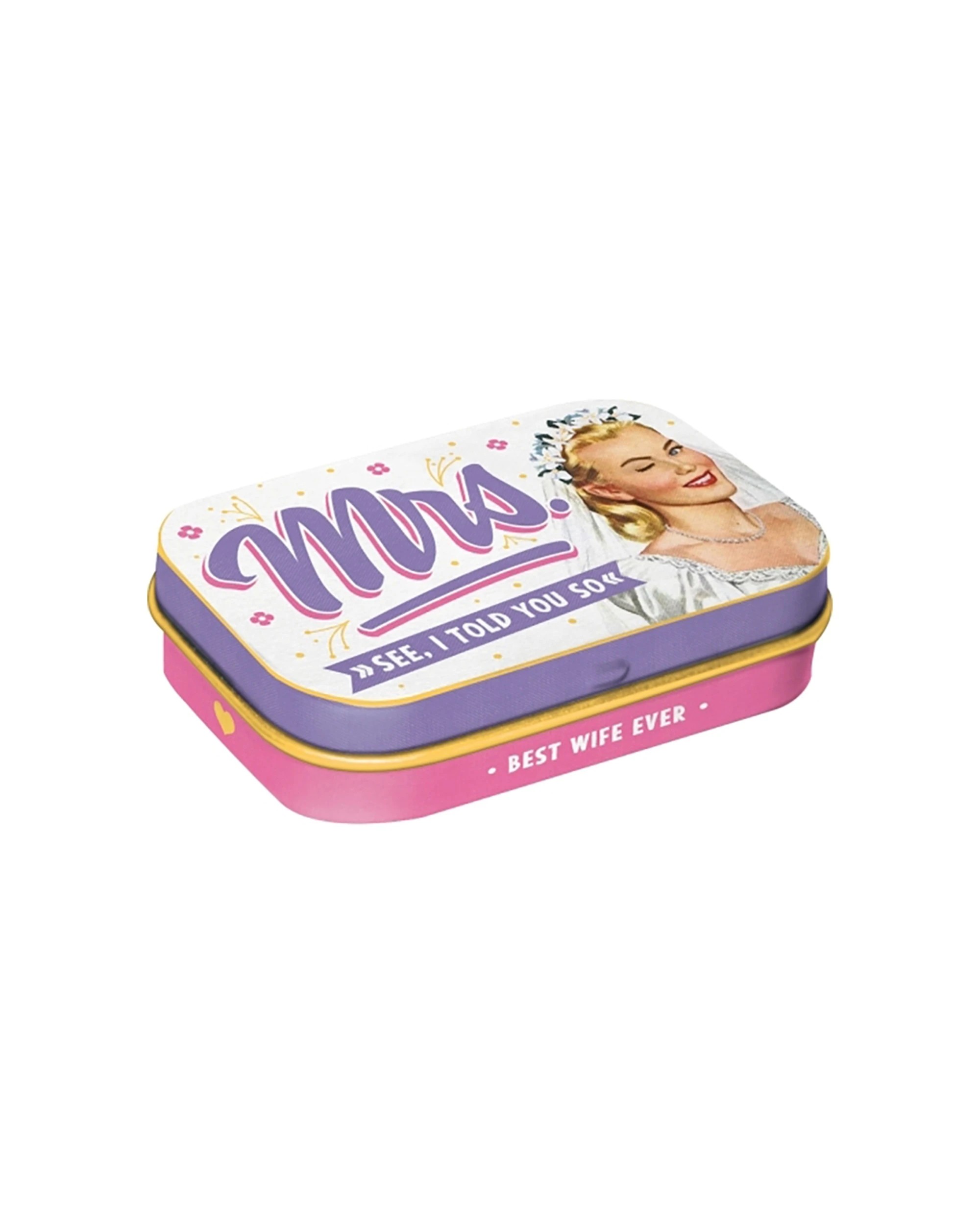 2 Nostalgic-Art 4PK Pocket Box with Mints - Mrs. I Told You So - Pink, 2 of 2