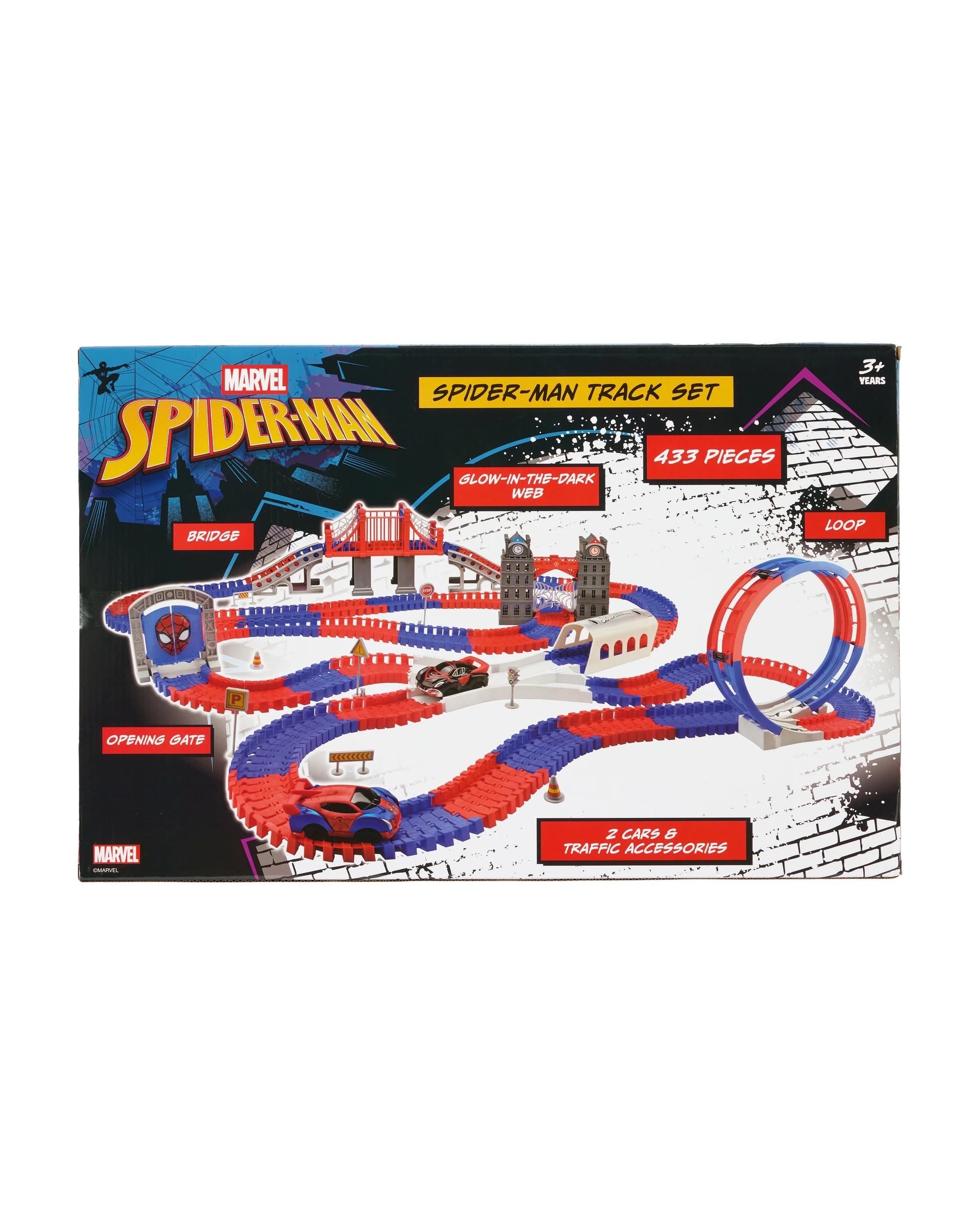 10 433 Piece Marvel Spider-Man Track Set, 10 of 10