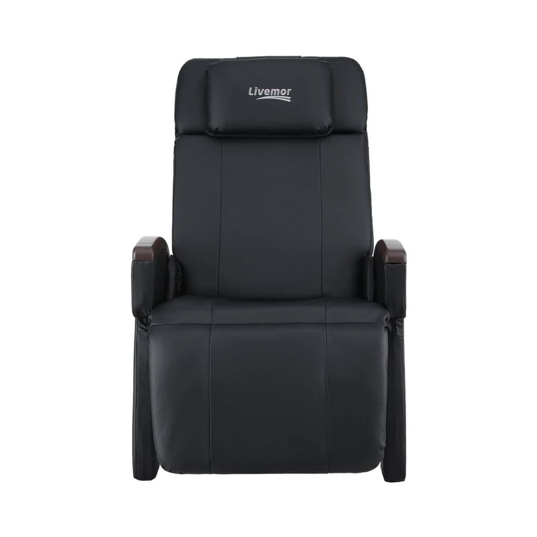 3 Livemor Massage Chair Electric Recliner Home Massager ARIA - Black, 3 of 7