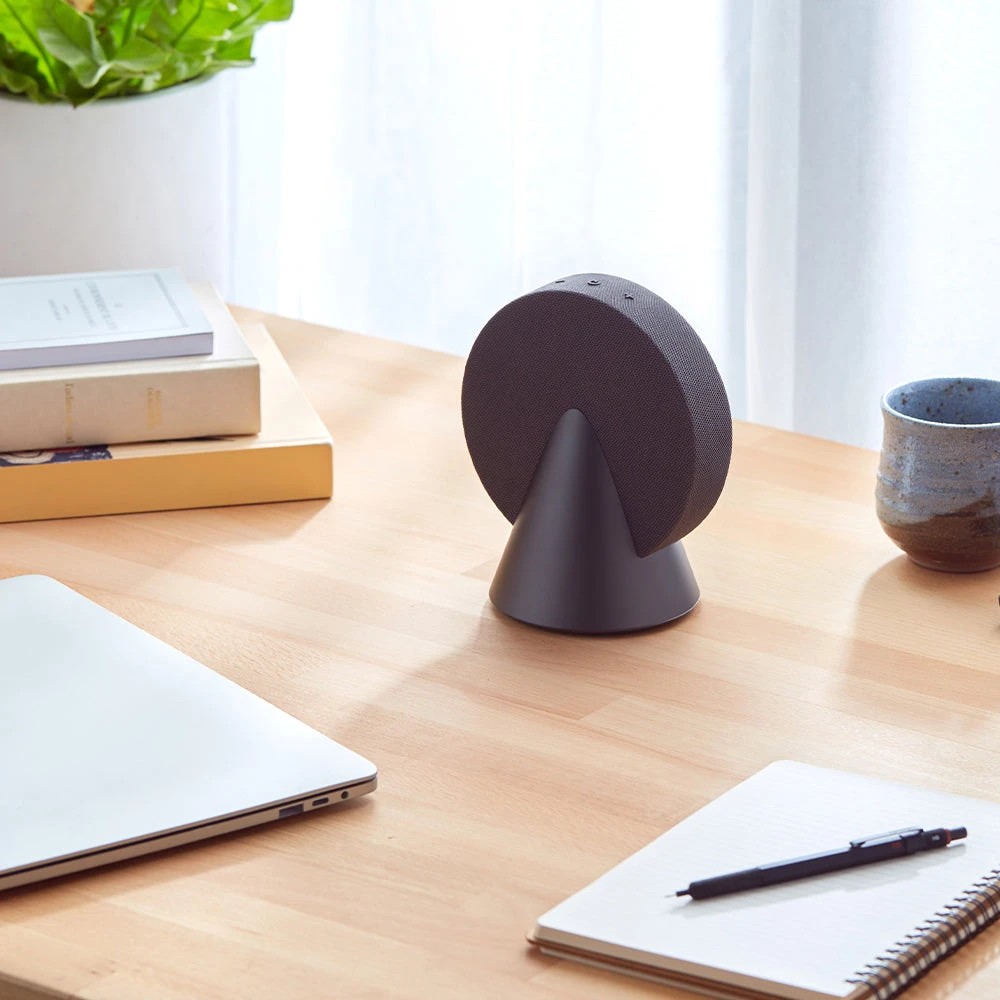 6 Lexon Conic 360 Bluetooth Speaker - Grey - Grey, 6 of 9