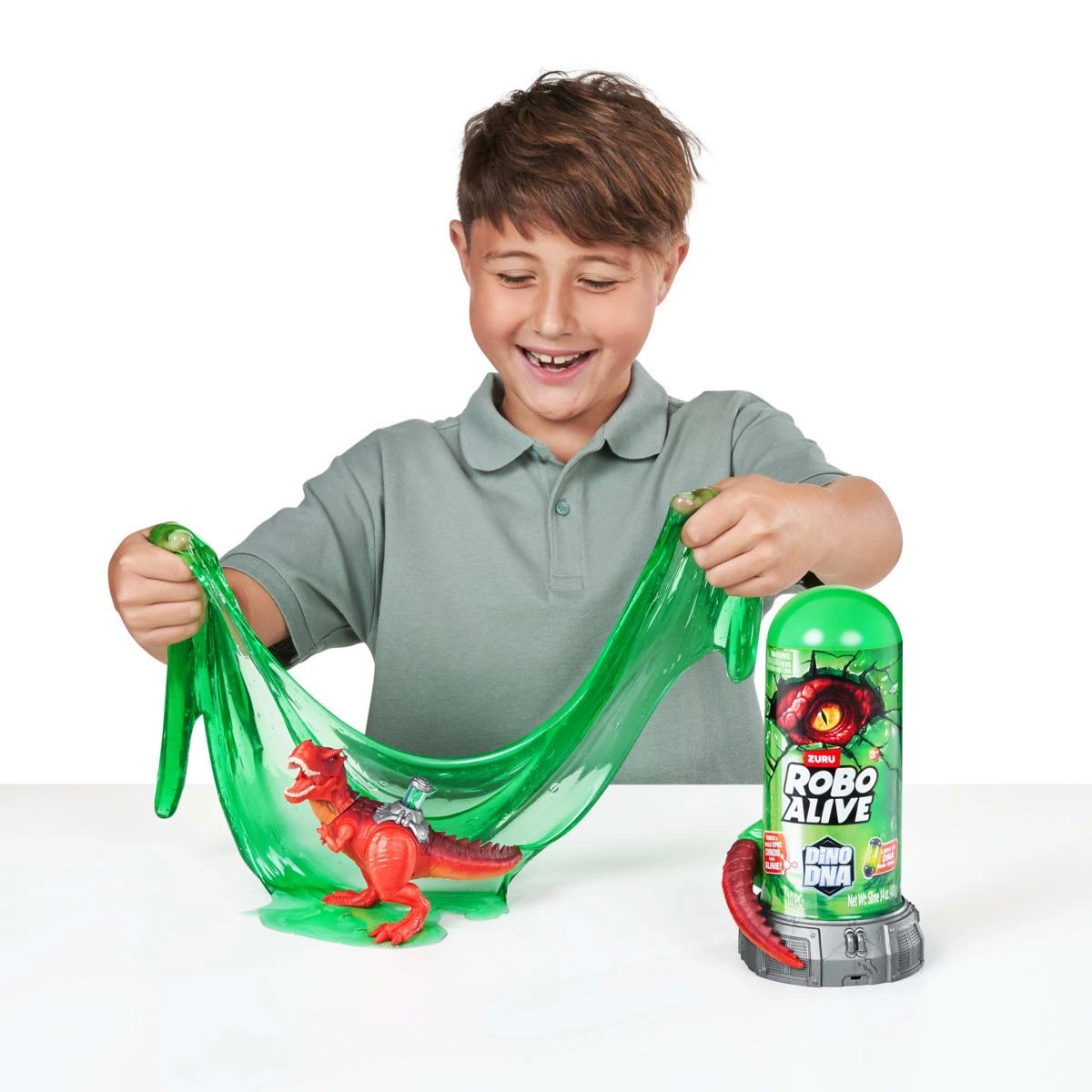 7 10 Piece ZURU Robo Alive Dino DNA Light Up Helix Spine! - Assorted, 7 of 10